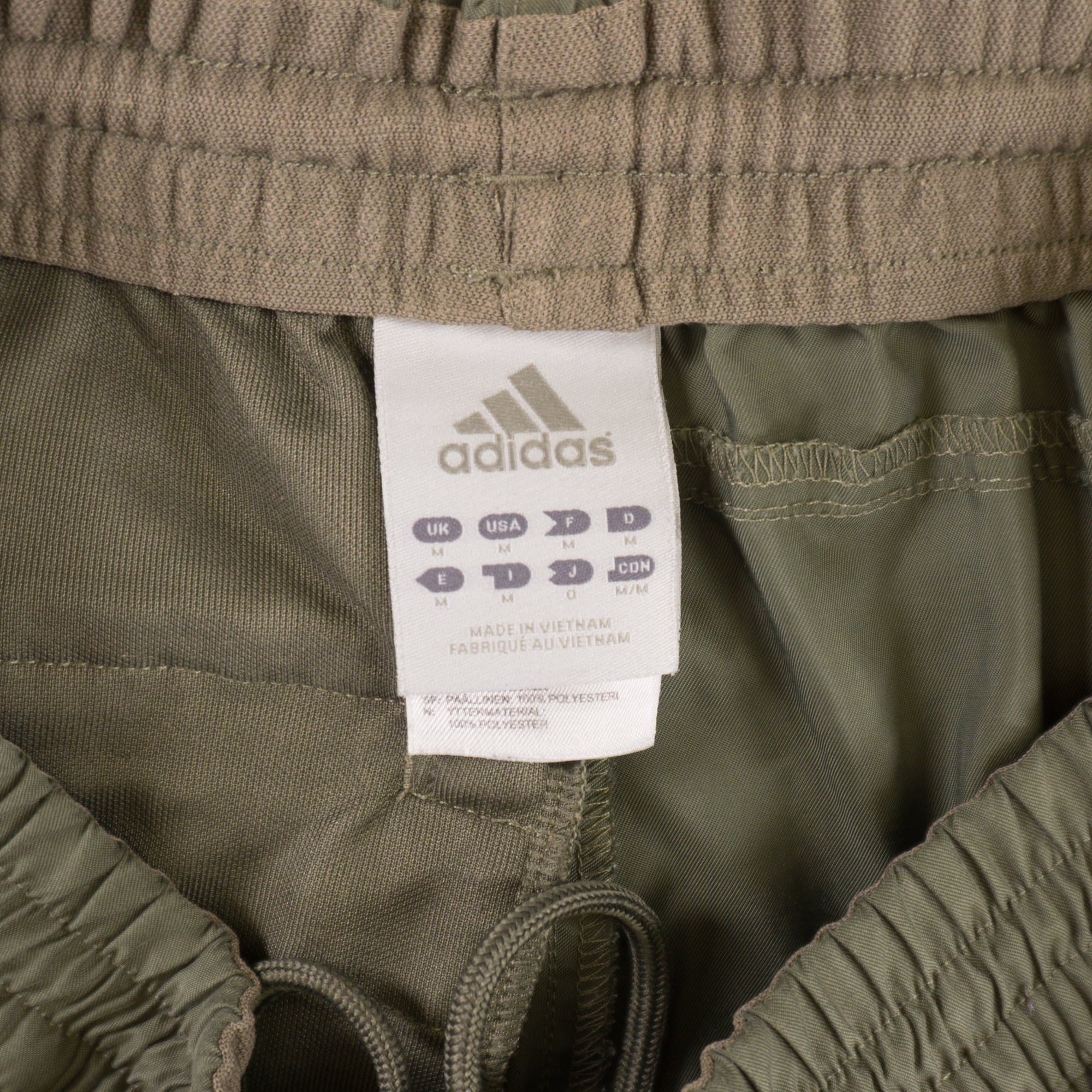 Adidas Винтидж 2000-те Зелени Къси Панталони
