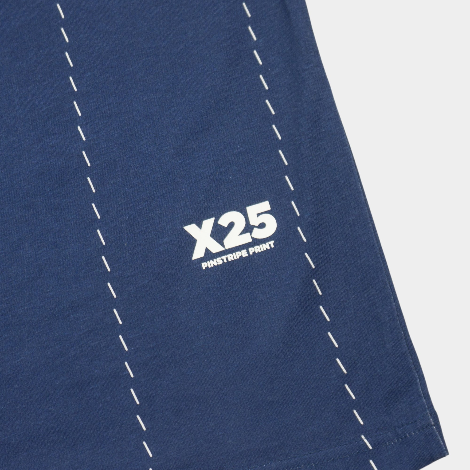 G-Star Raw Синя Тениска с Голямо Лого
