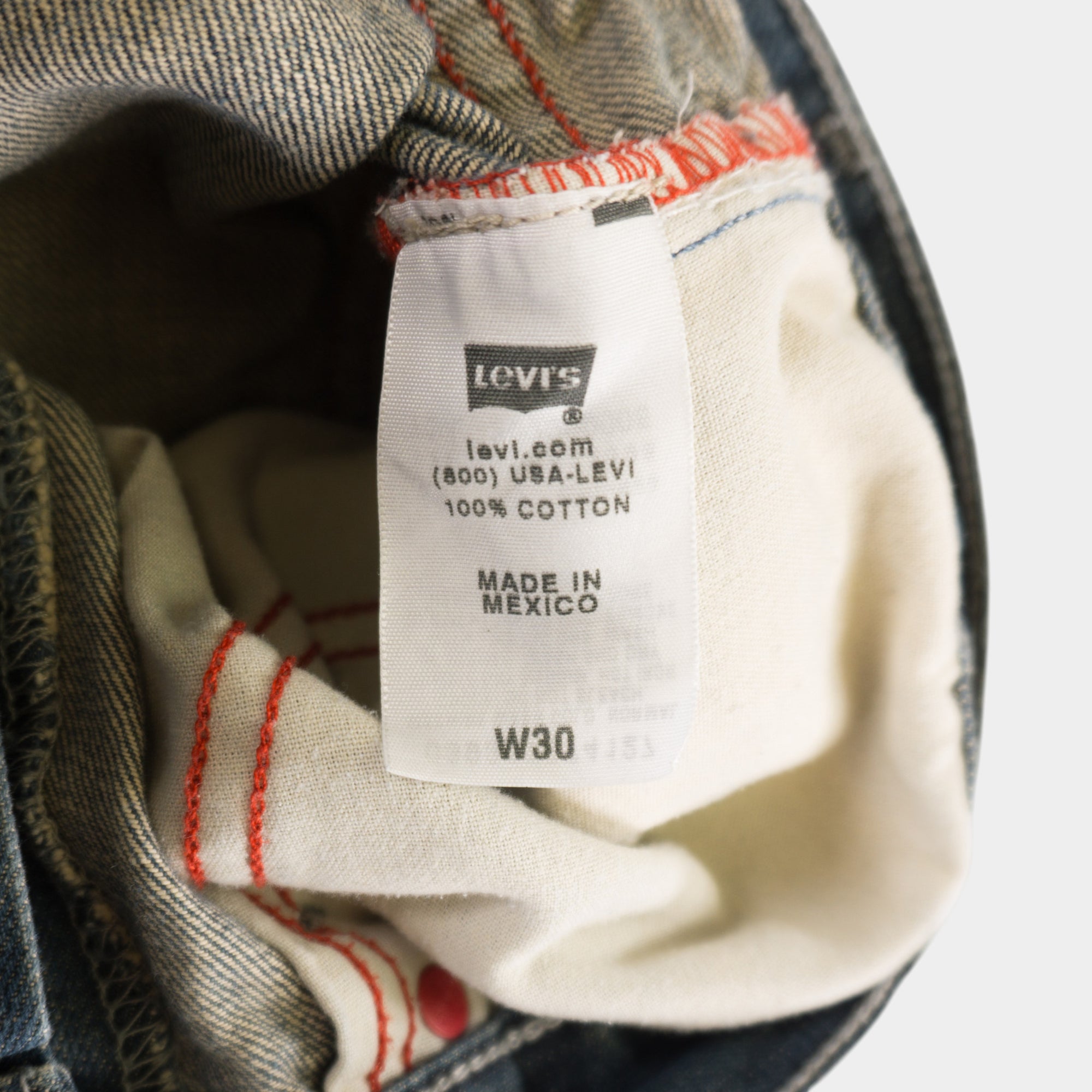 Levi’s Redwire Винтидж 2000-те Сиви Къси 3/4 Дънки