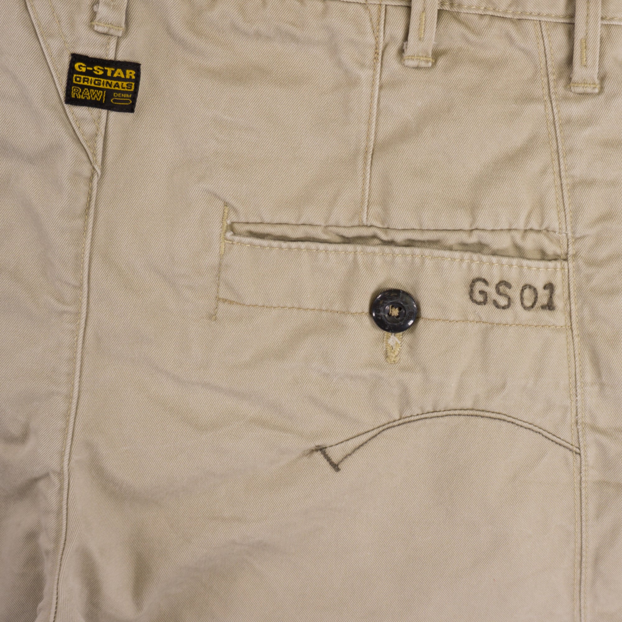 G-Star Raw Бежови Къси Панталони