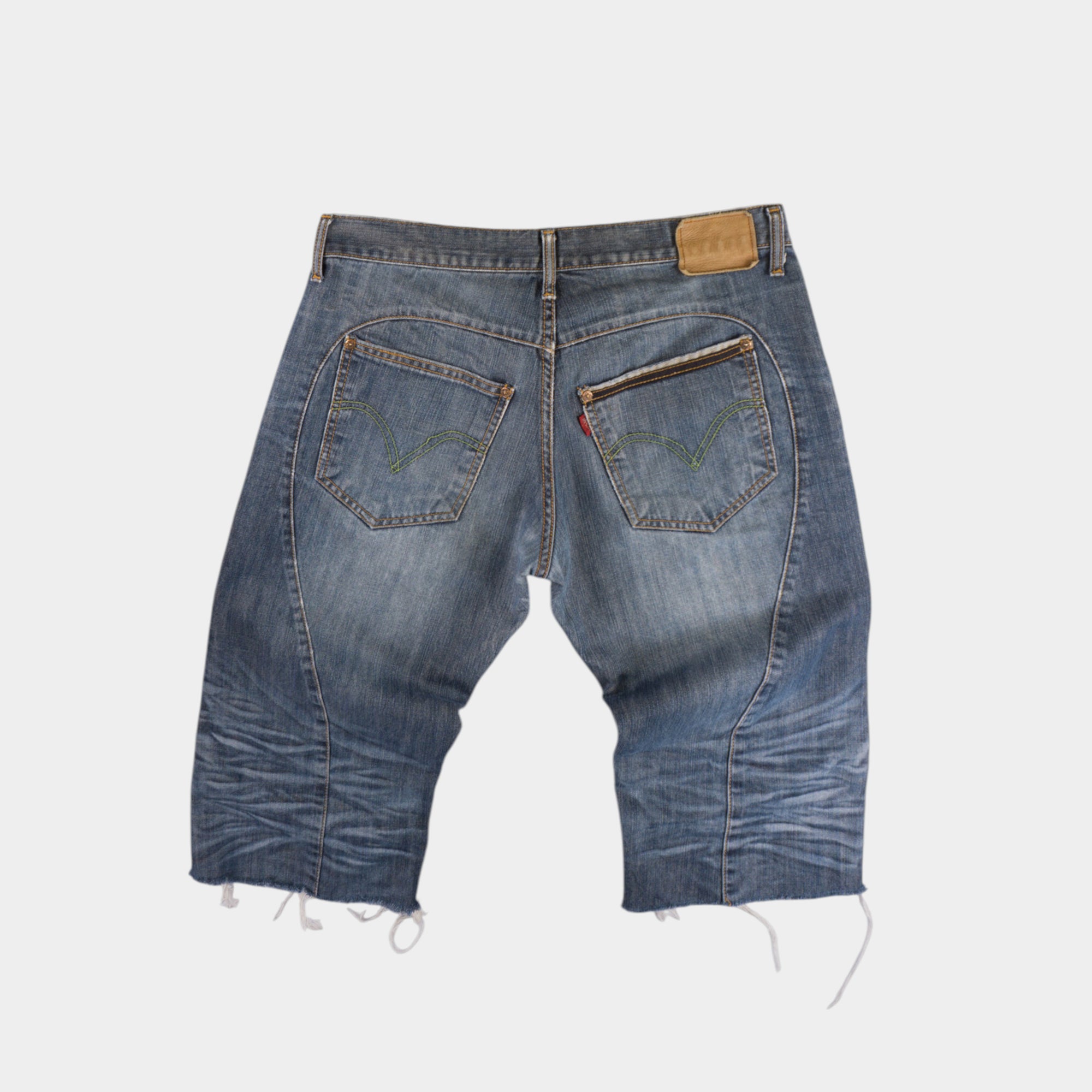 Levi’s Винтидж 2000те Сини 3/4 Къси Дънки