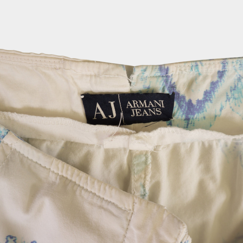 Armani Jeans Винтидж 2000-те Флорални Панталони