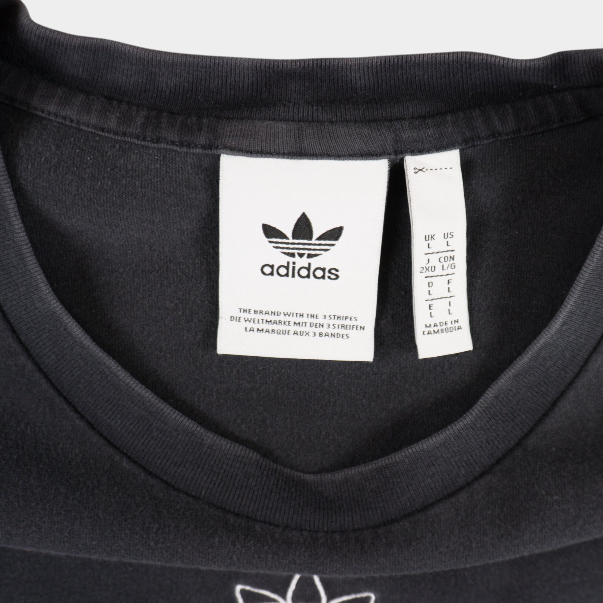 Adidas Originals Черна Тениска