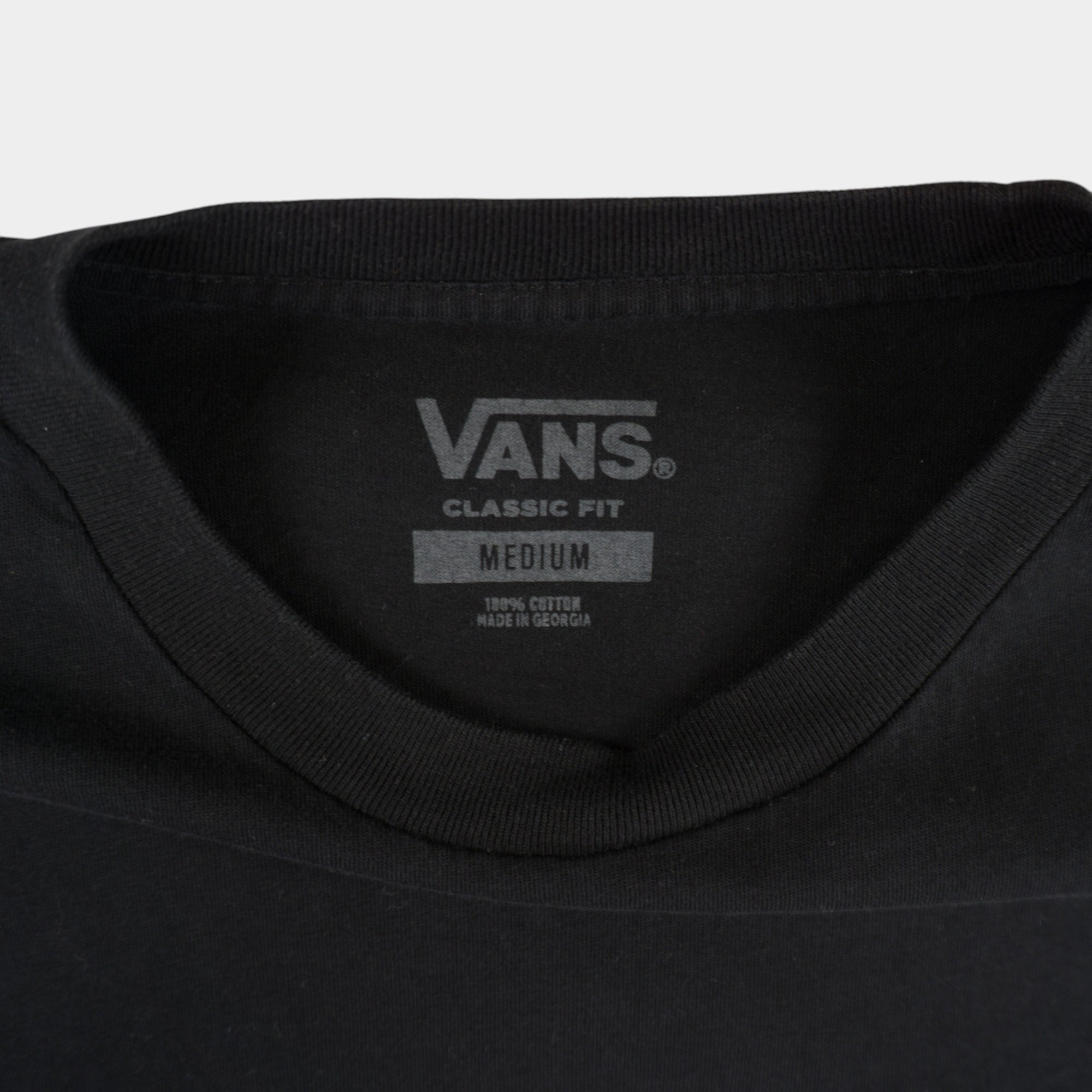 Vans Черна Тениска