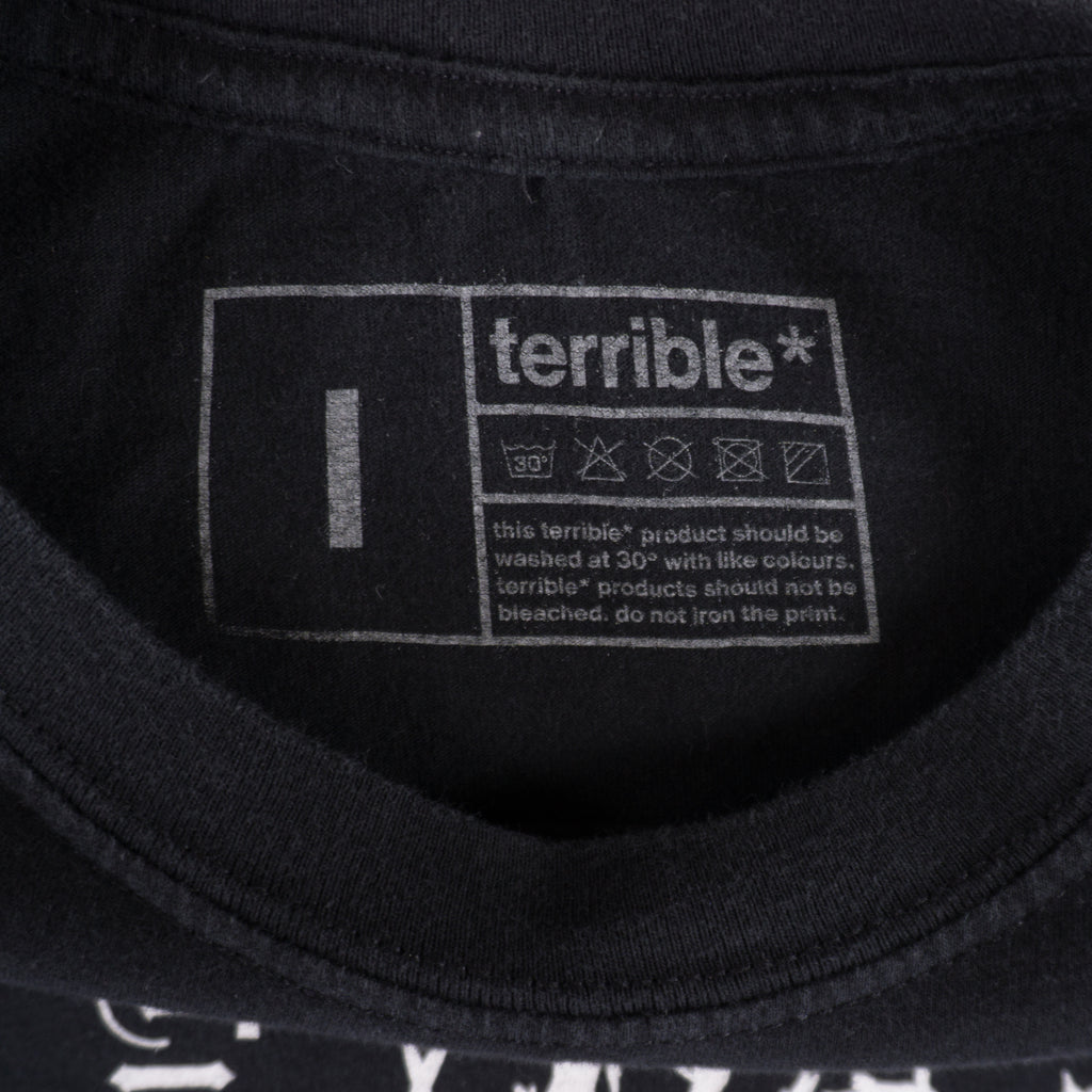 Terrible Current Joys Voyager Черна Тениска с Графика