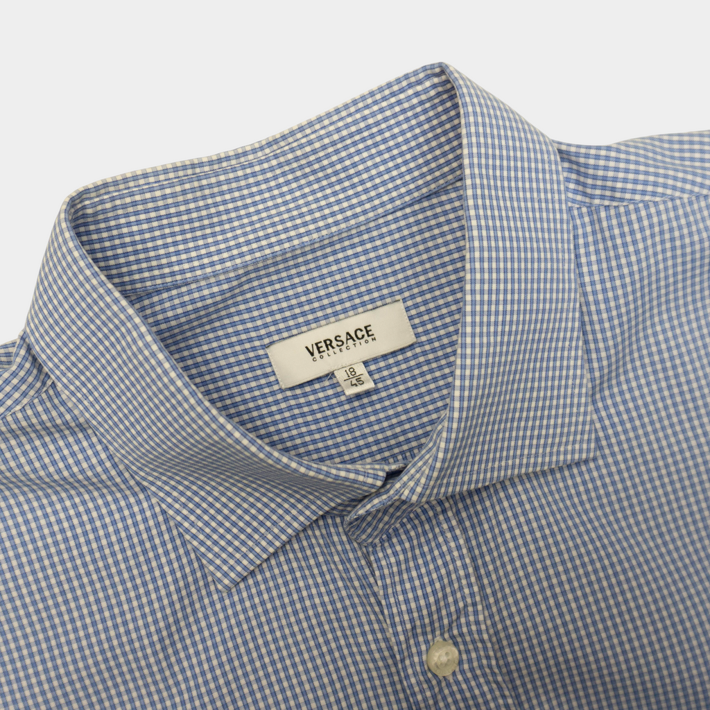 Versace Collection Карирана Риза