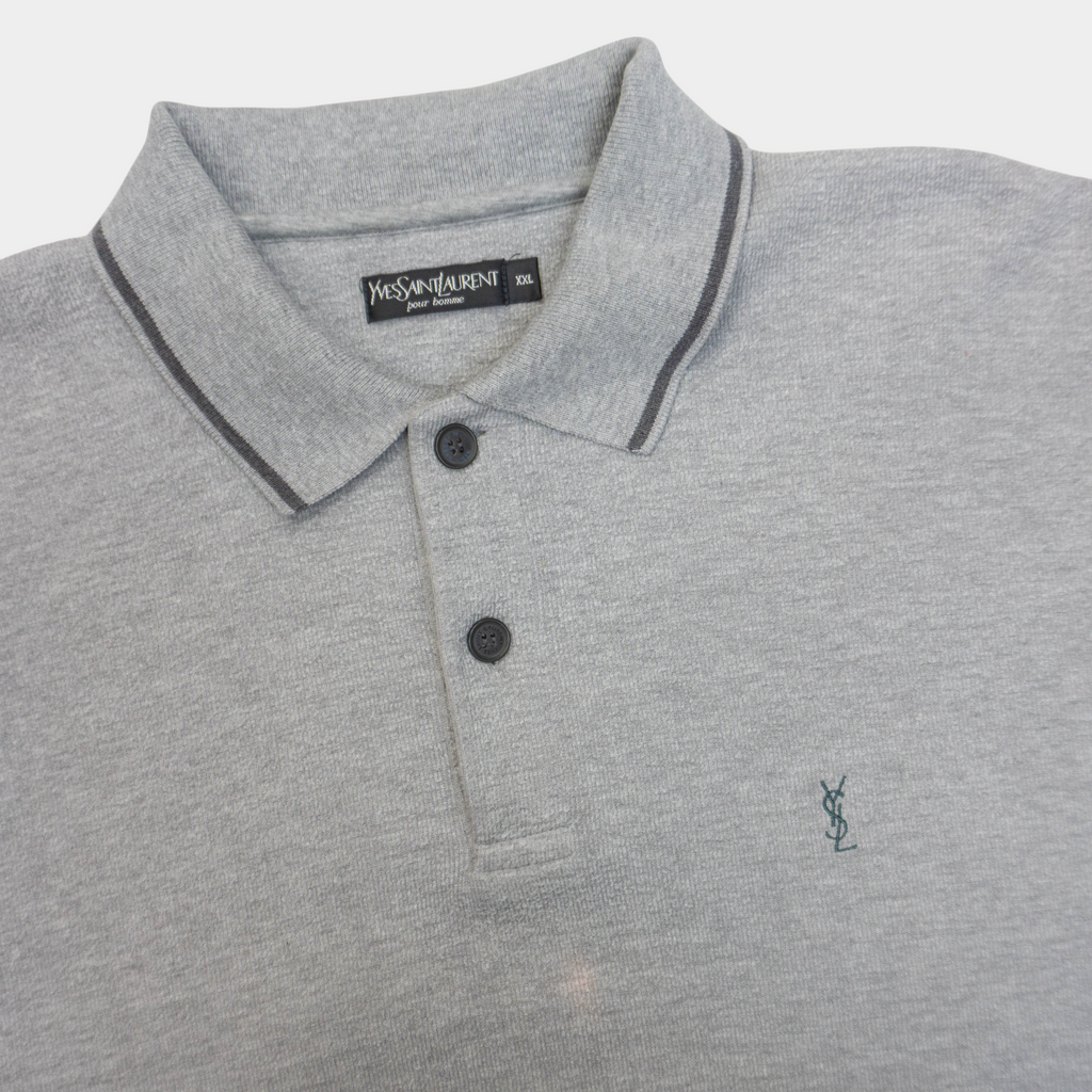 Yves Saint Laurent Vintage Блуза с Яка