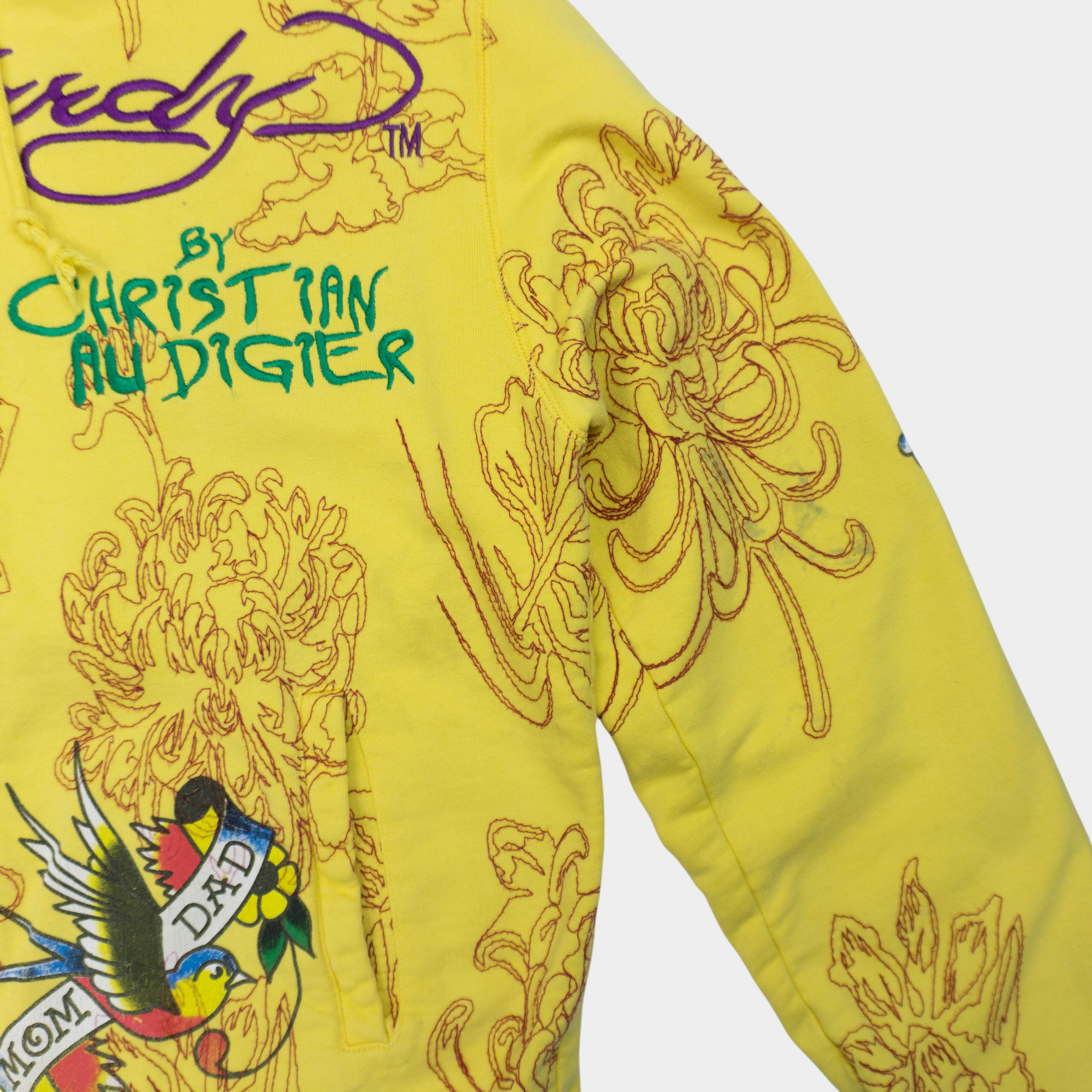 Ed Hardy Vintage Суичър с Цип