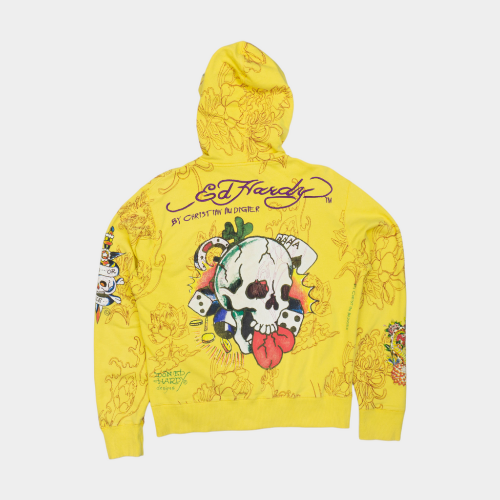 Ed Hardy Vintage Суичър с Цип