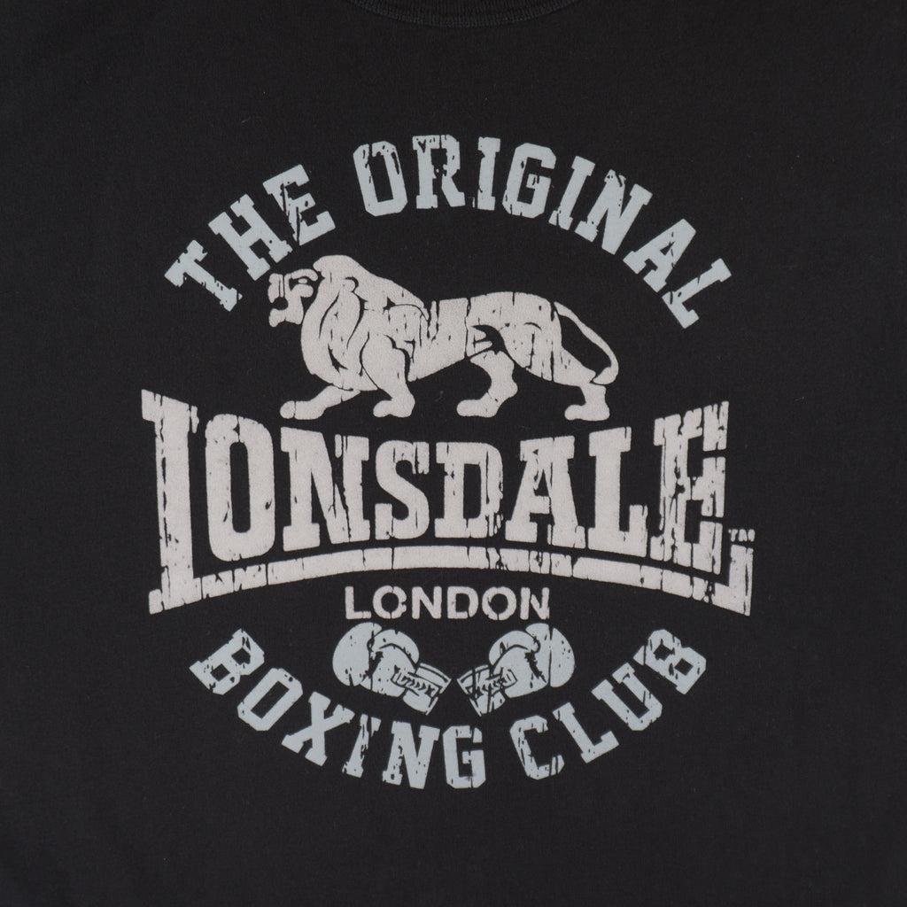 Lonsdale Винтидж 2000-те Черен Потник