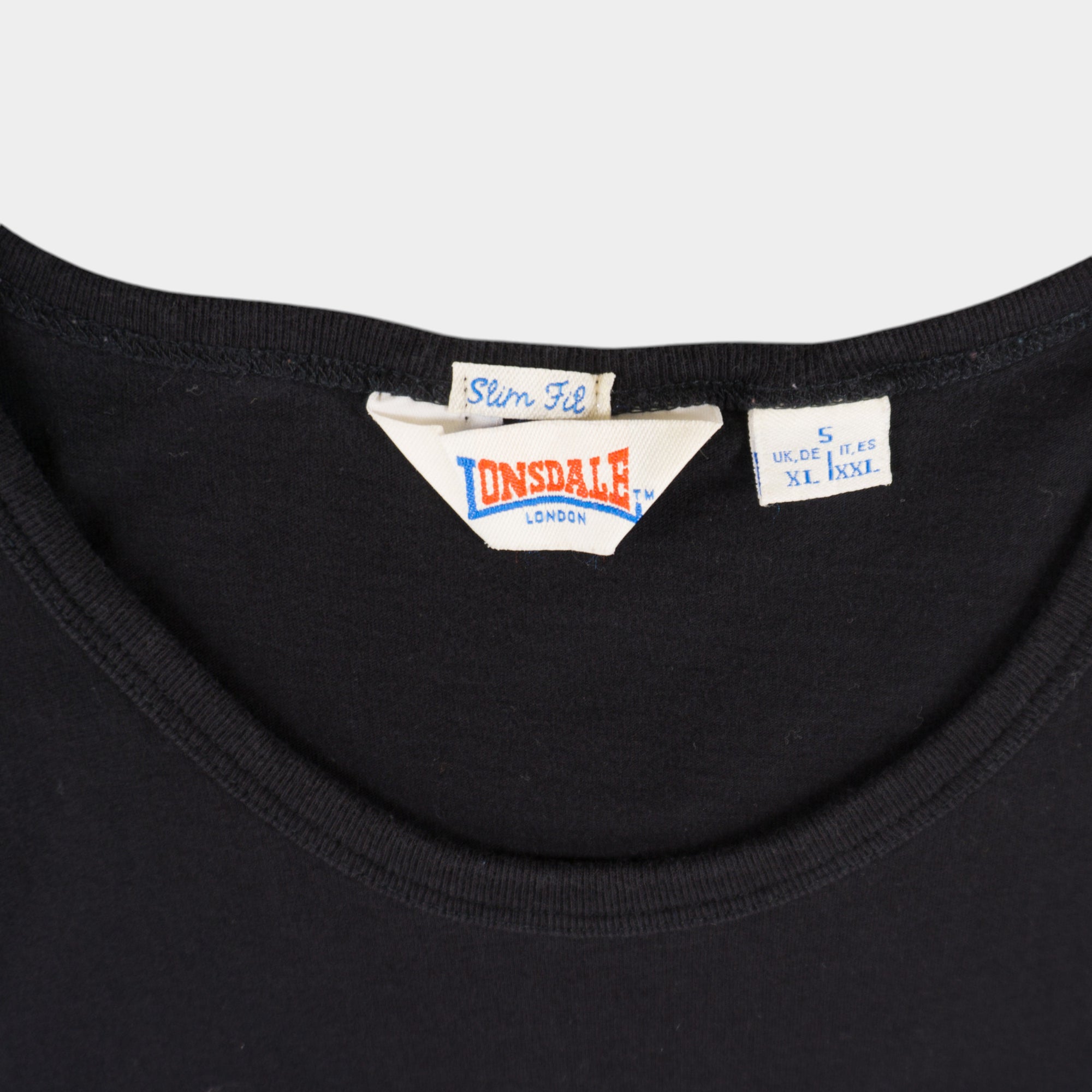 Lonsdale Винтидж 2000-те Черен Потник