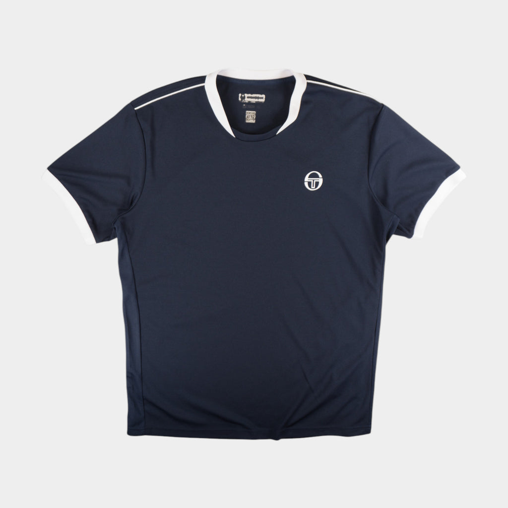 Sergio Tacchini Тъмно Синя Тениска