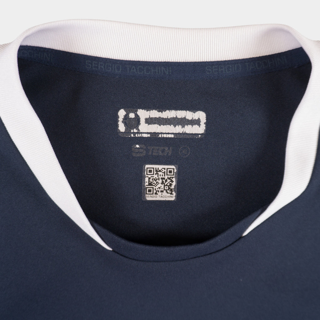 Sergio Tacchini Тъмно Синя Тениска