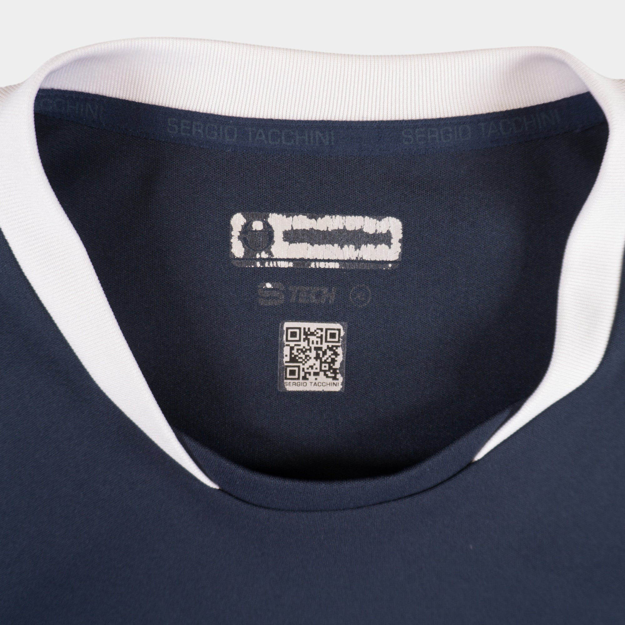 Sergio Tacchini Тъмно Синя Тениска