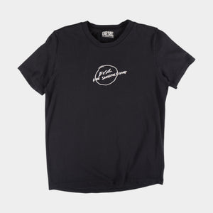 Diesel Черна Тениска