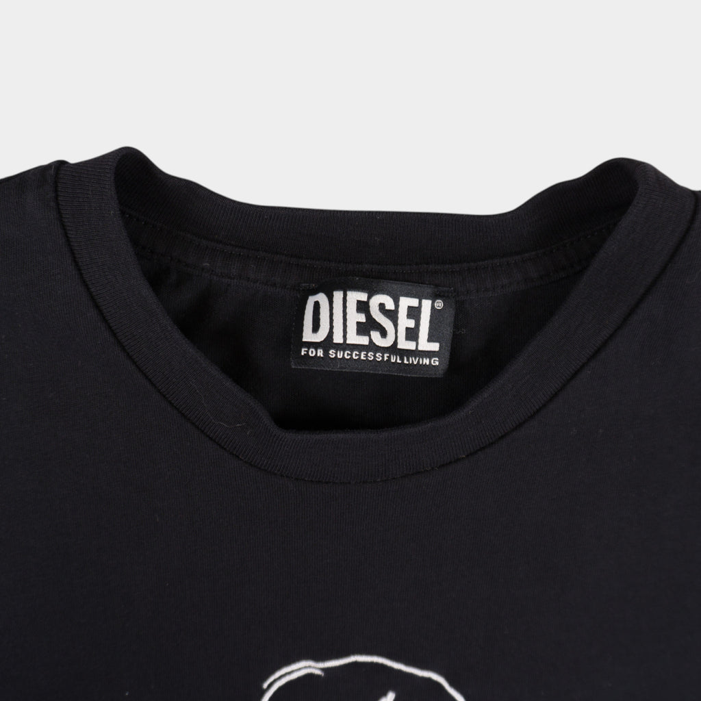 Diesel Черна Тениска