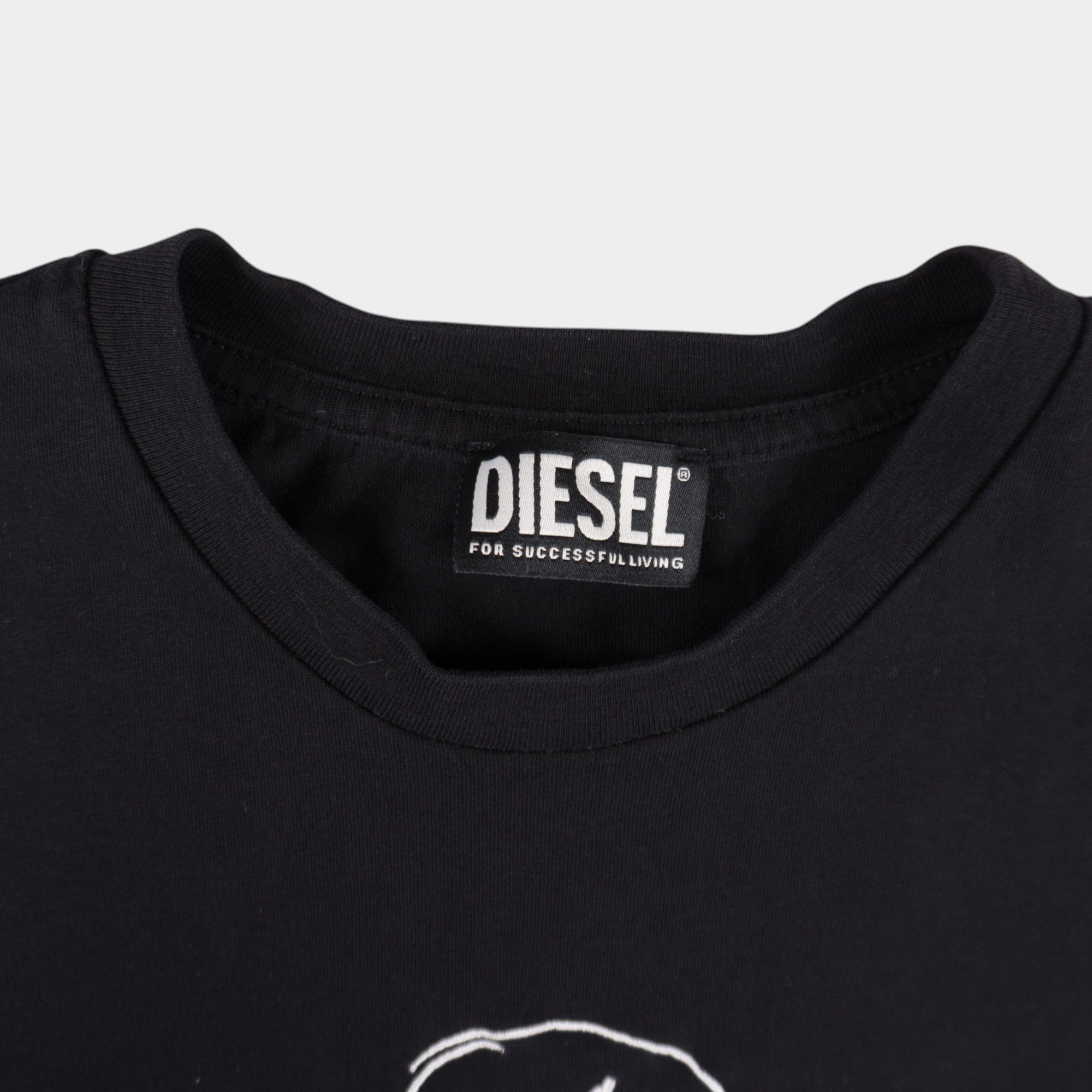 Diesel Черна Тениска