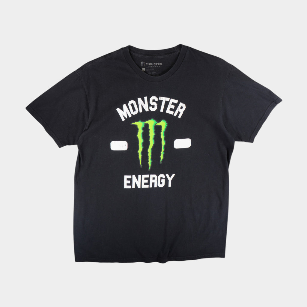 Monster Energy Черна Тениска с Графика