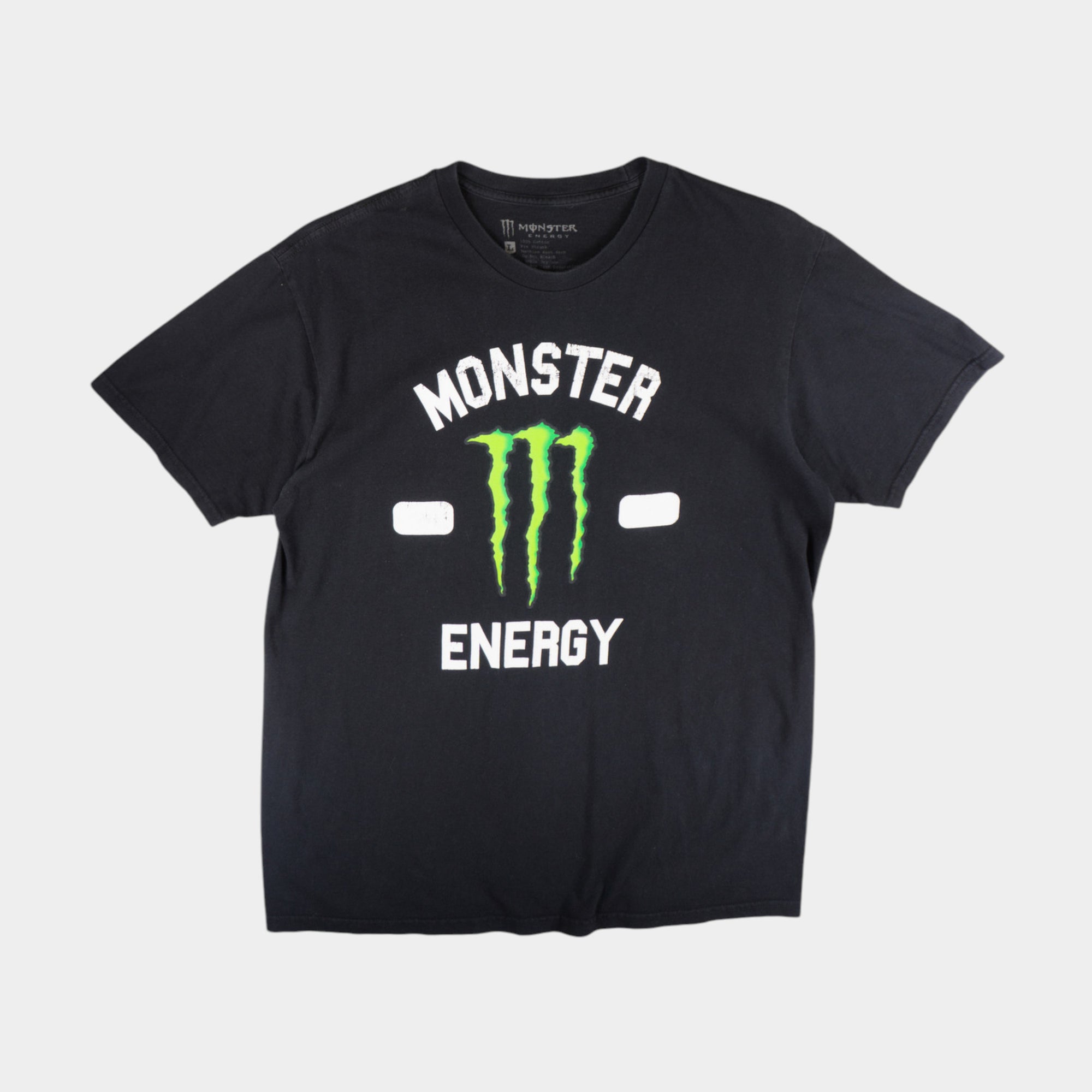 Monster Energy Черна Тениска с Графика