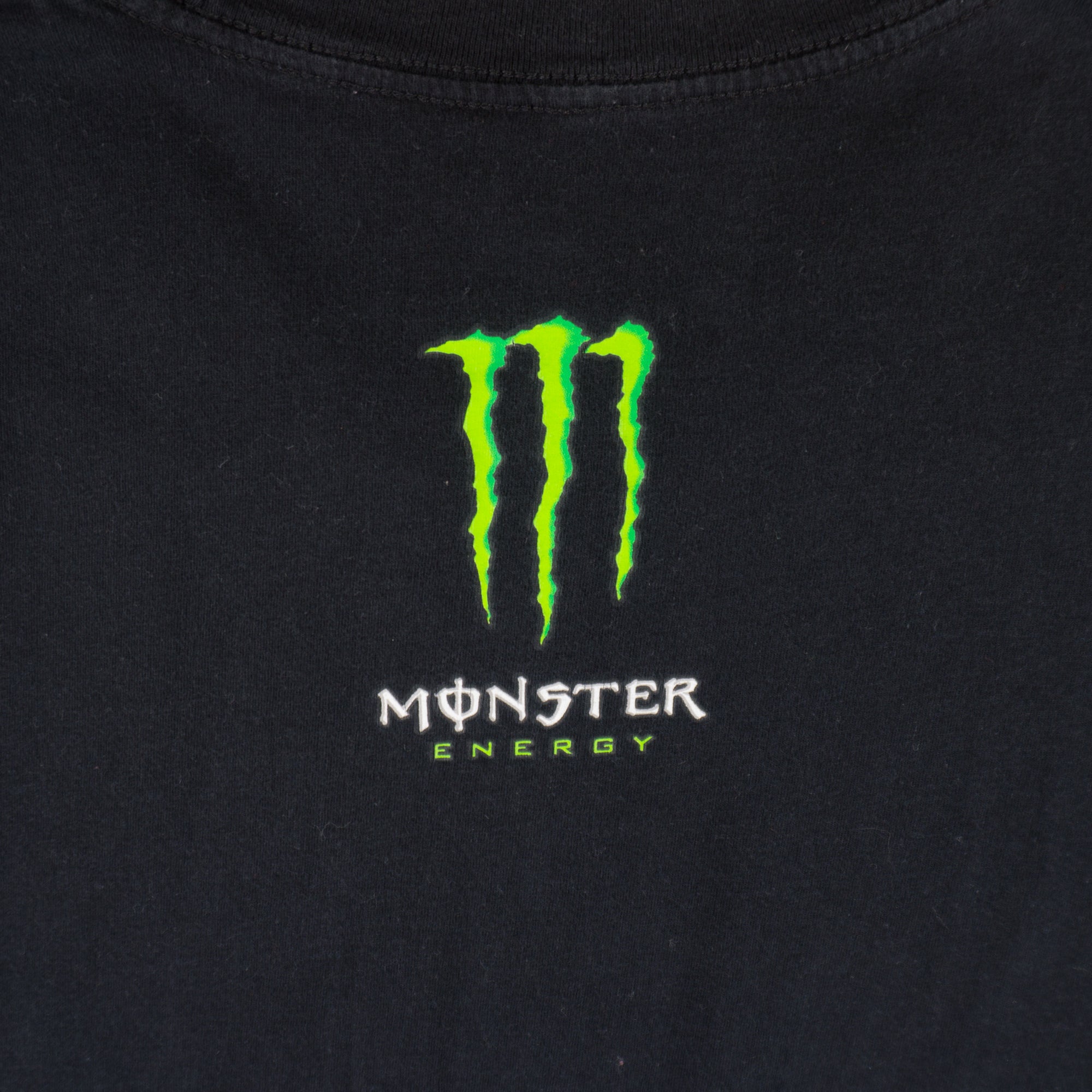 Monster Energy Черна Тениска с Графика