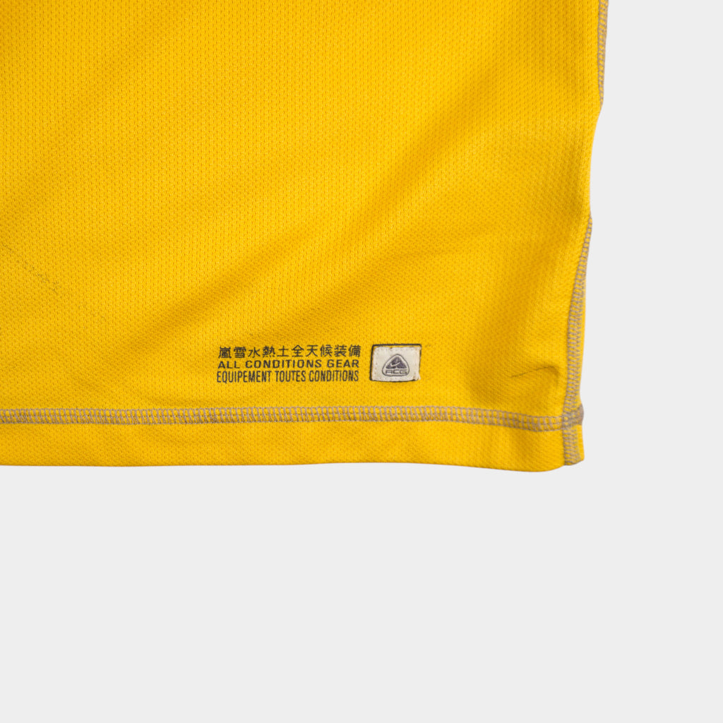 Nike ACG Винтидж 2000-те Жълта Тениска