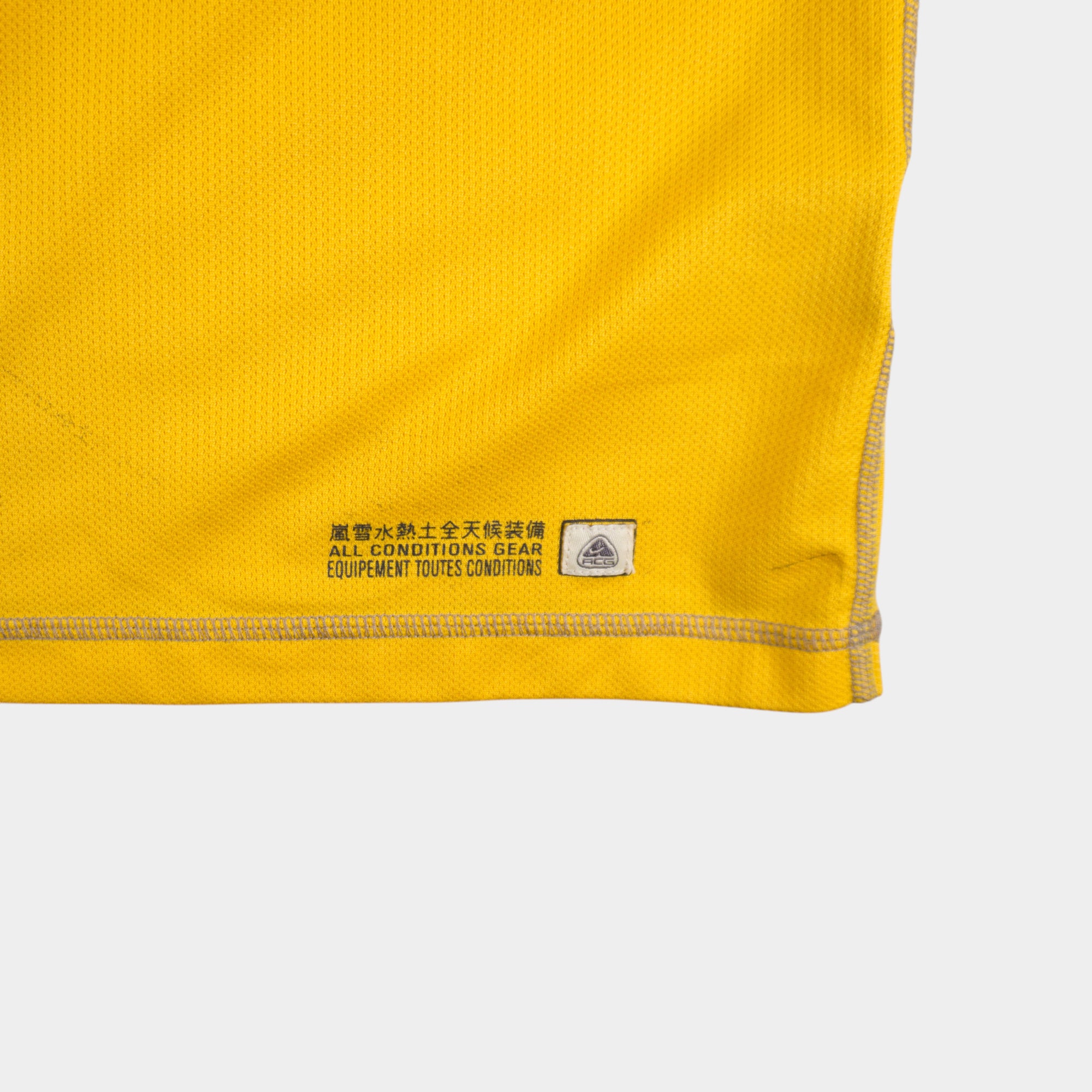 Nike ACG Винтидж 2000-те Жълта Тениска