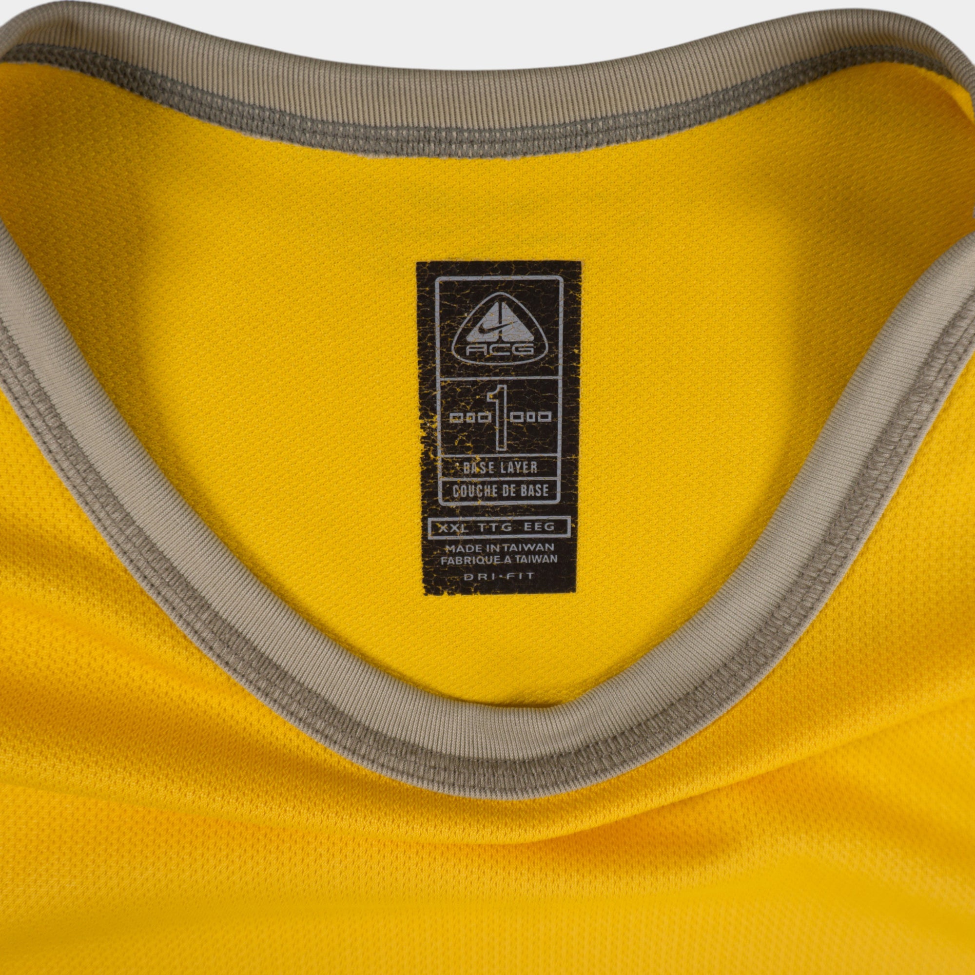 Nike ACG Винтидж 2000-те Жълта Тениска