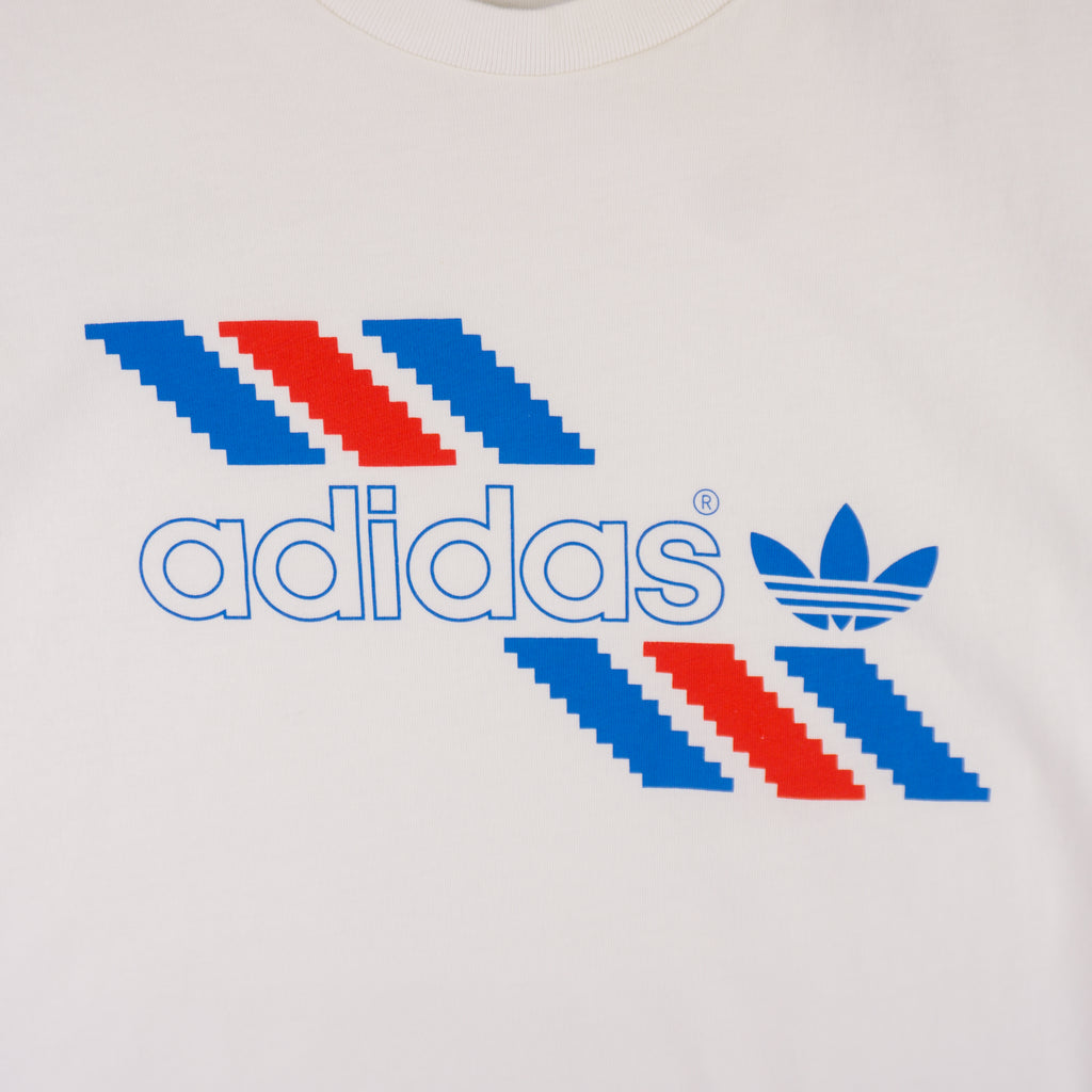 Adidas Originals Бяла Тениска