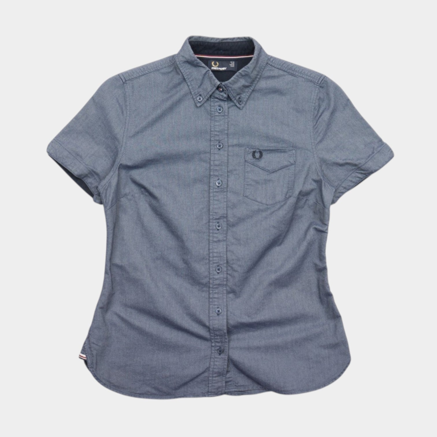 Fred Perry Риза с Къс Ръкав и Бродирано Лого