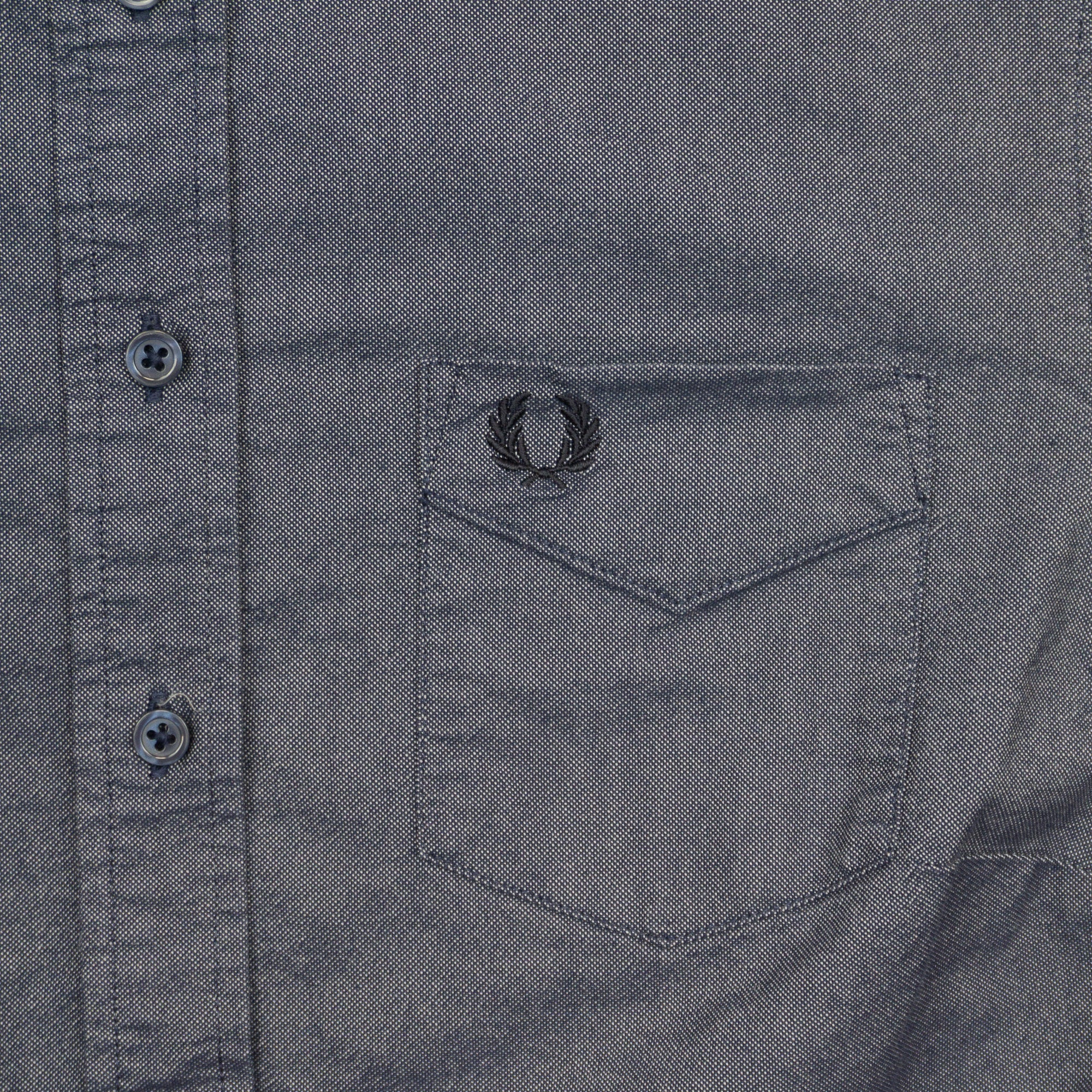 Fred Perry Риза с Къс Ръкав и Бродирано Лого