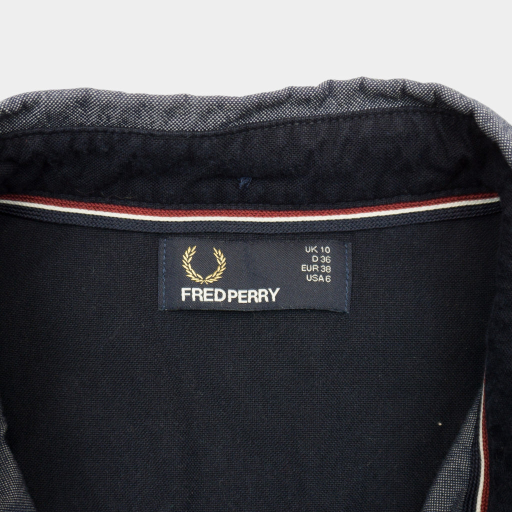Fred Perry Риза с Къс Ръкав и Бродирано Лого
