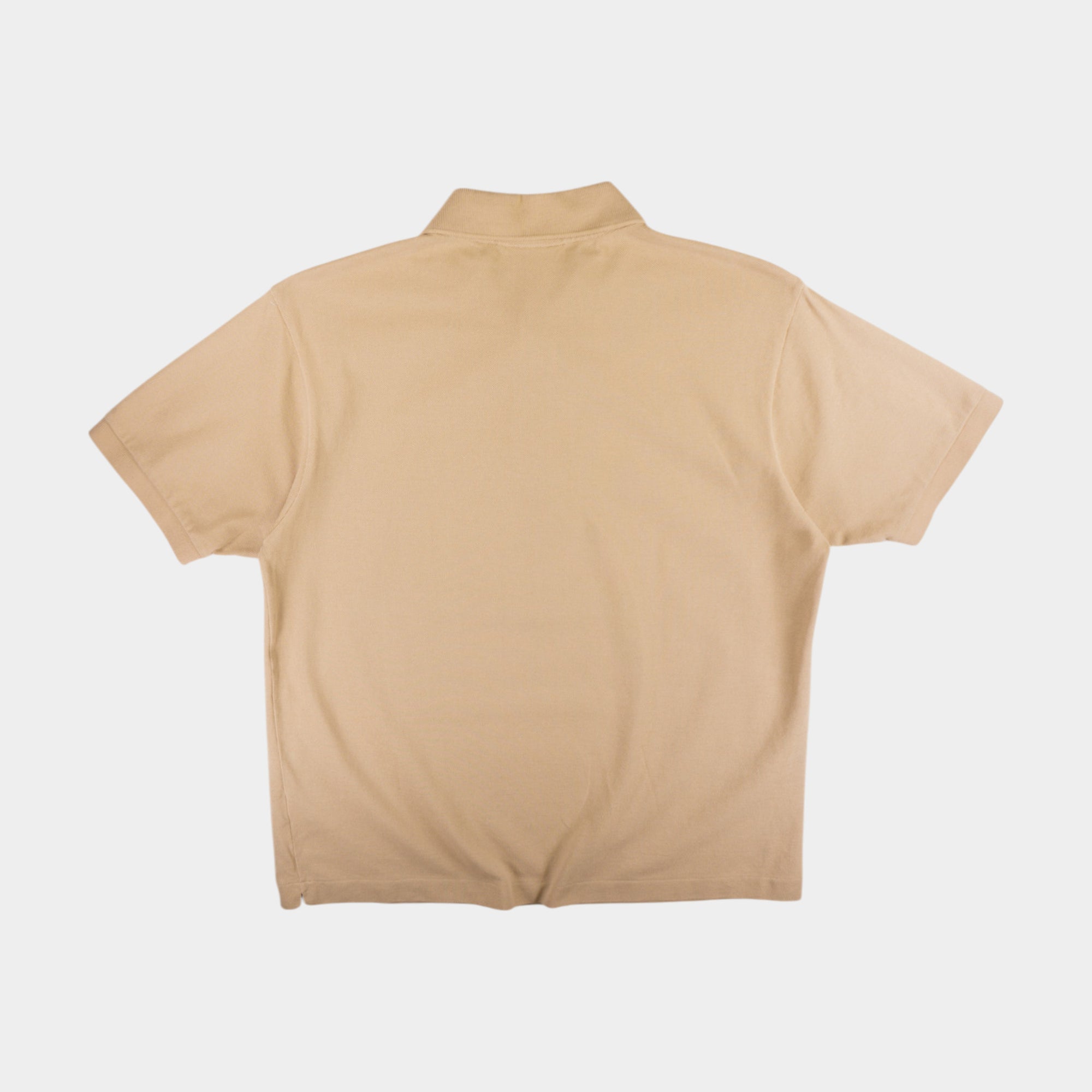 Lacoste Бежова Тениска с Яка