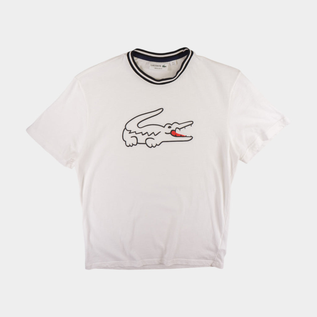 Lacoste Бяла Тениска