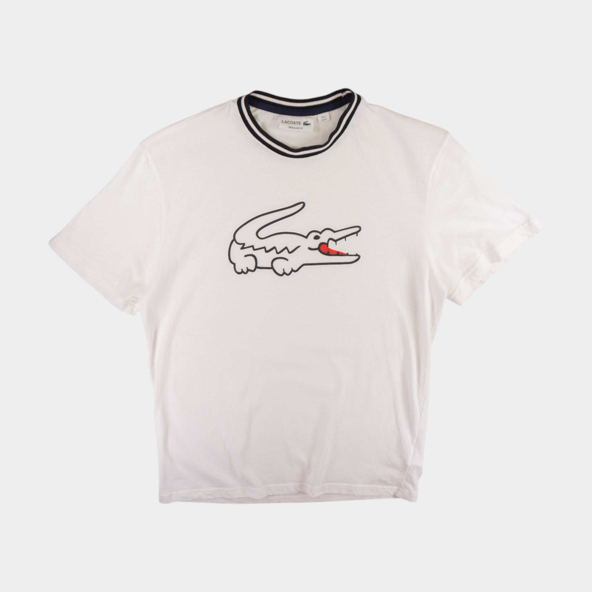 Lacoste Бяла Тениска