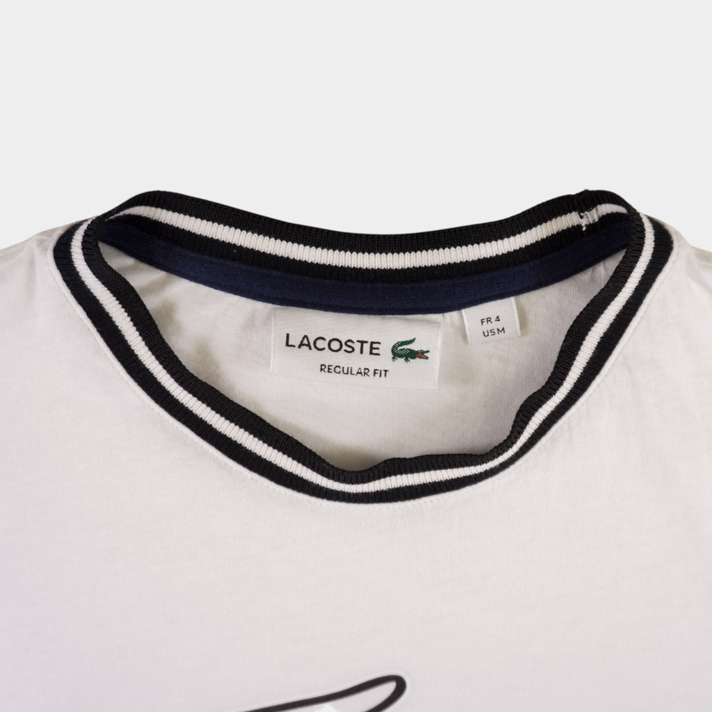 Lacoste Бяла Тениска