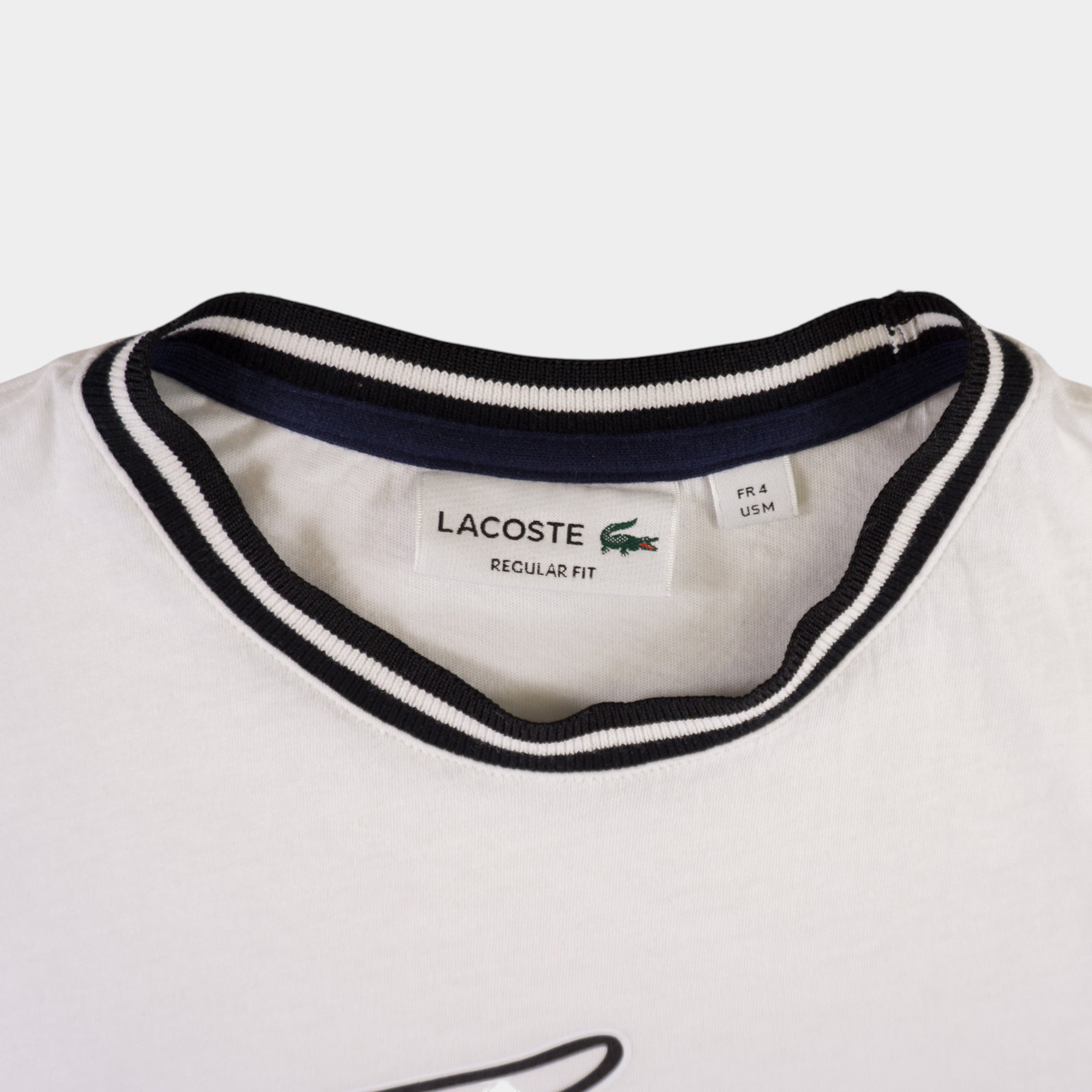 Lacoste Бяла Тениска