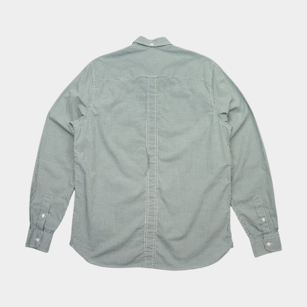 Fred Perry Карирана Риза с Дълъг Ръкав и Бродирано Лого