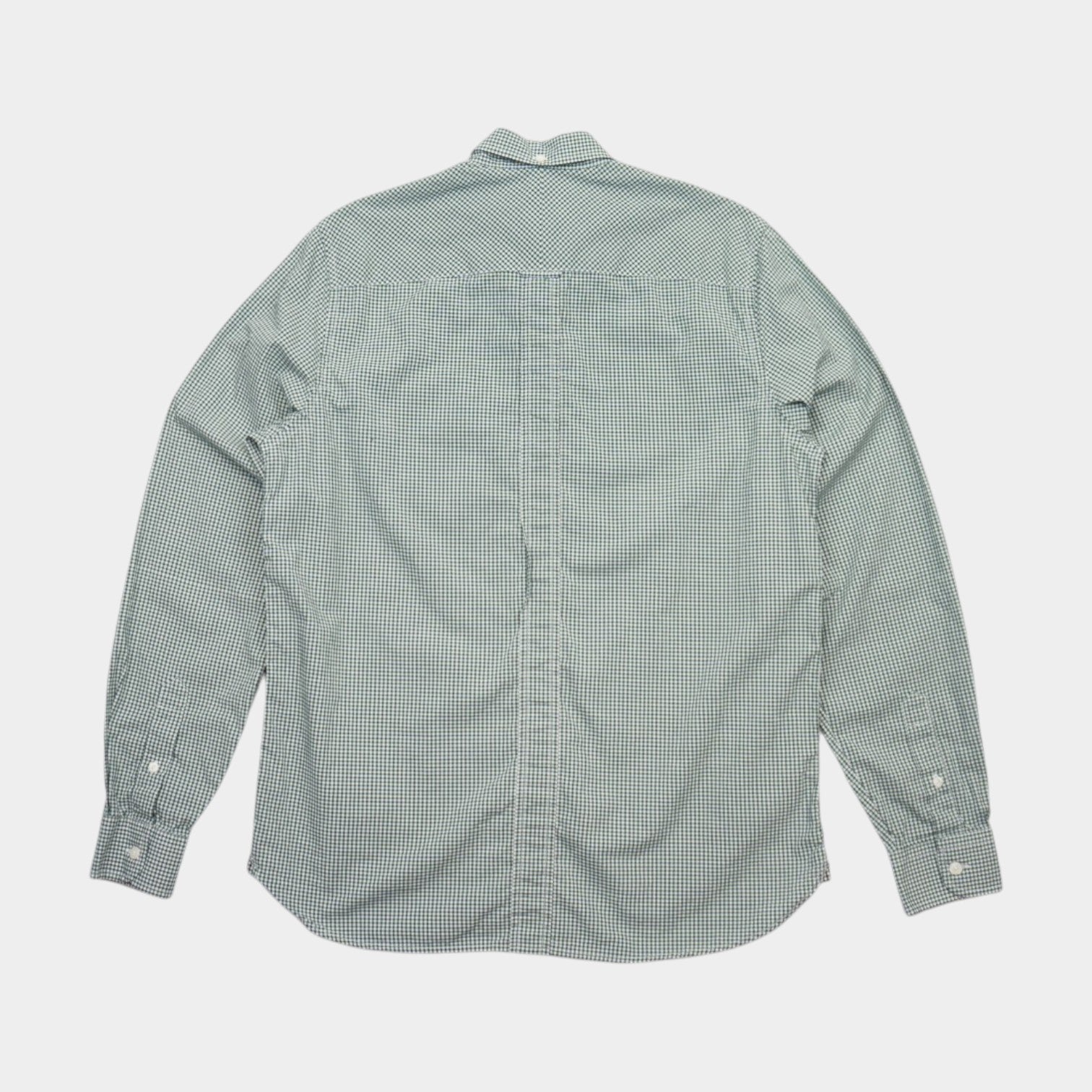 Fred Perry Карирана Риза с Дълъг Ръкав и Бродирано Лого