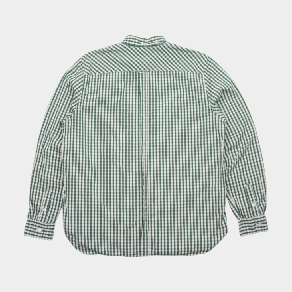 Fred Perry Vintage Карирана Риза с Дълъг Ръкав и Бродирано Лого