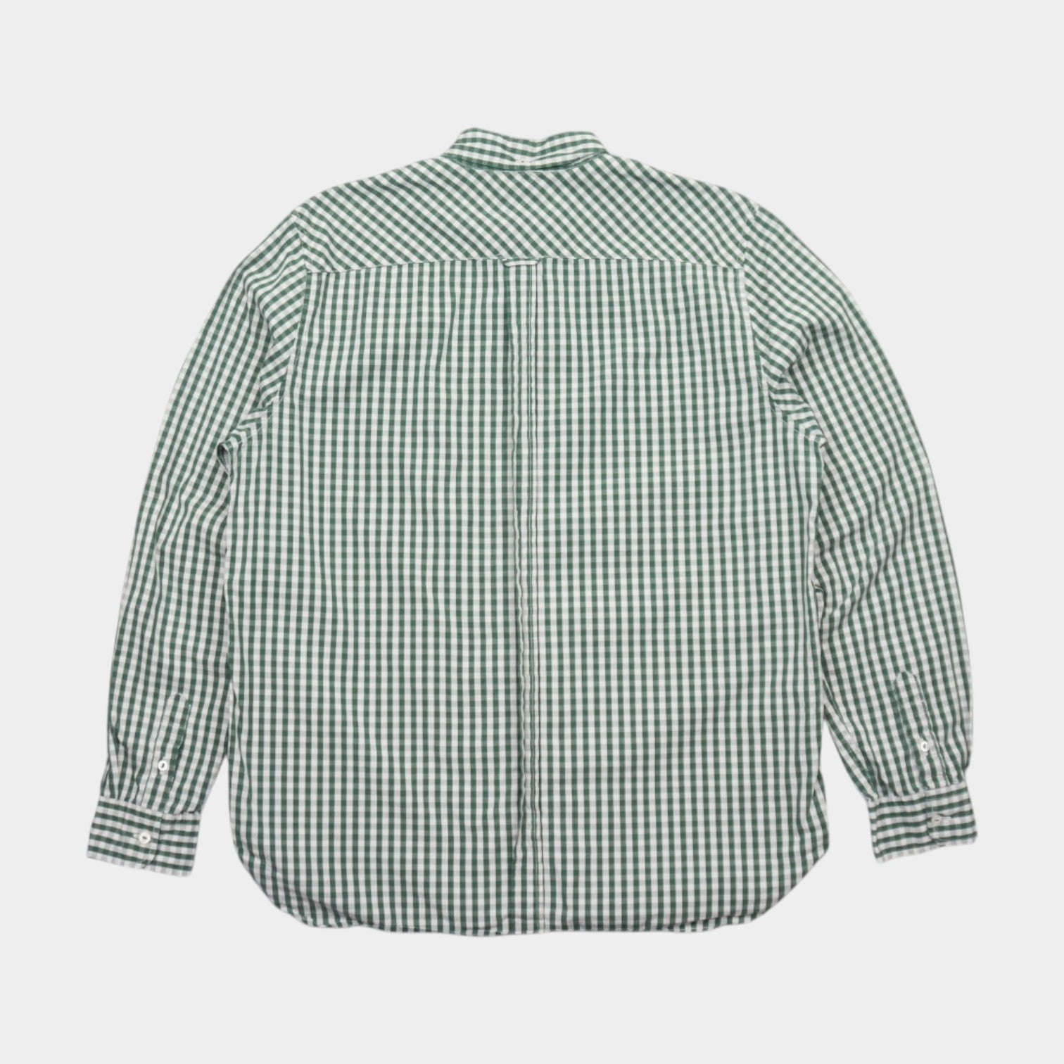 Fred Perry Vintage Карирана Риза с Дълъг Ръкав и Бродирано Лого