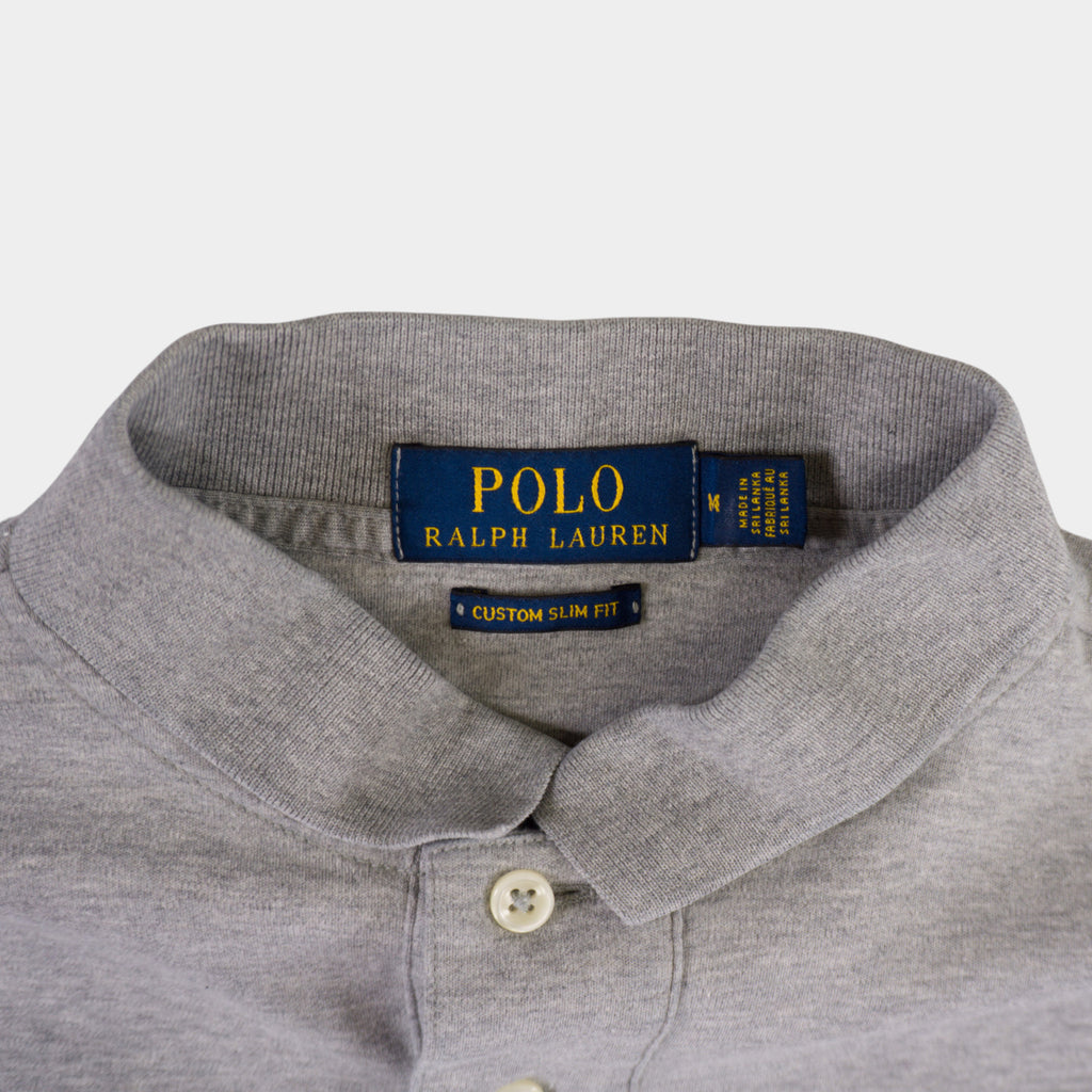 Polo Ralph Lauren Сива Тениска с Яка