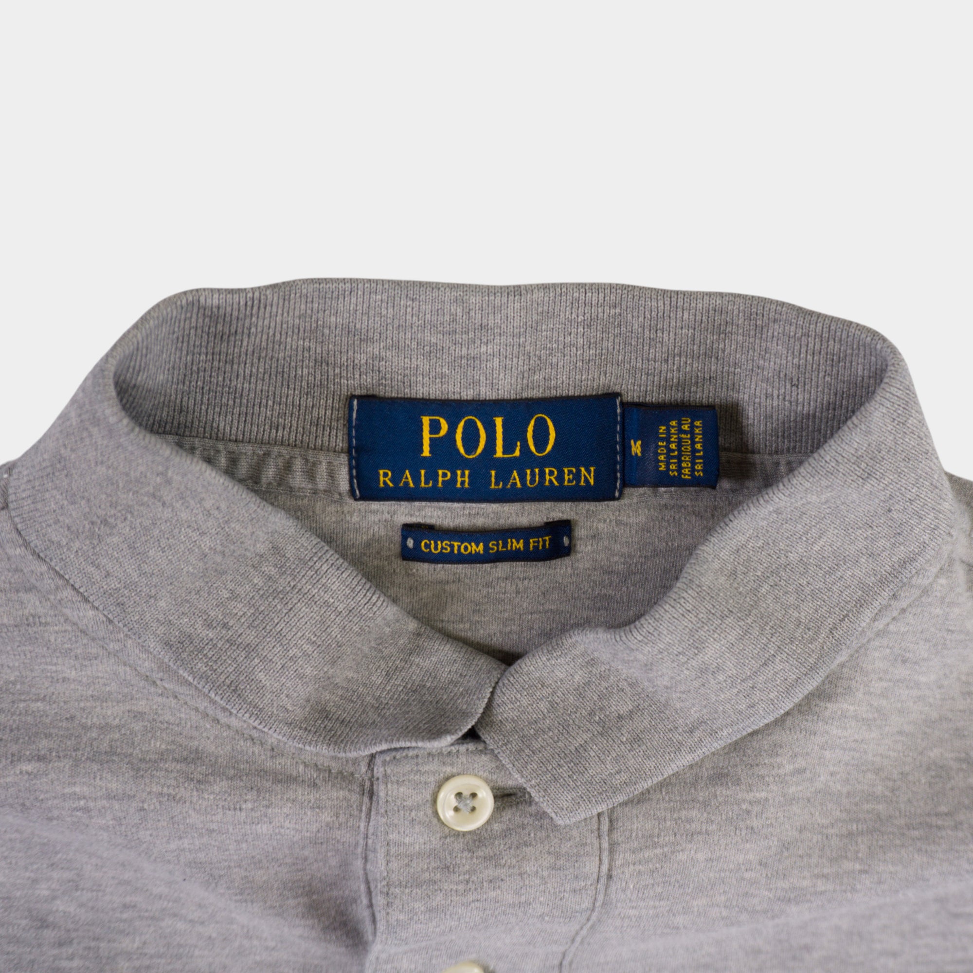 Polo Ralph Lauren Сива Тениска с Яка