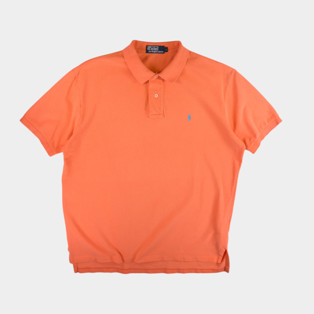 Polo Ralph Lauren Винтидж 2000-те Оранжева Тениска с Яка