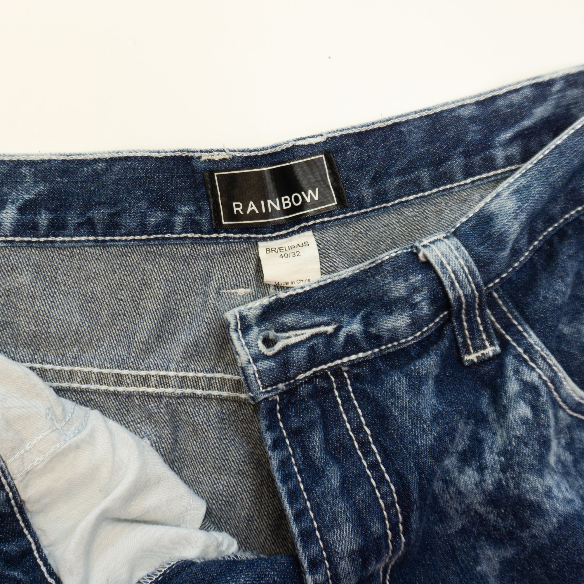 Rainbow Y2K Дънки