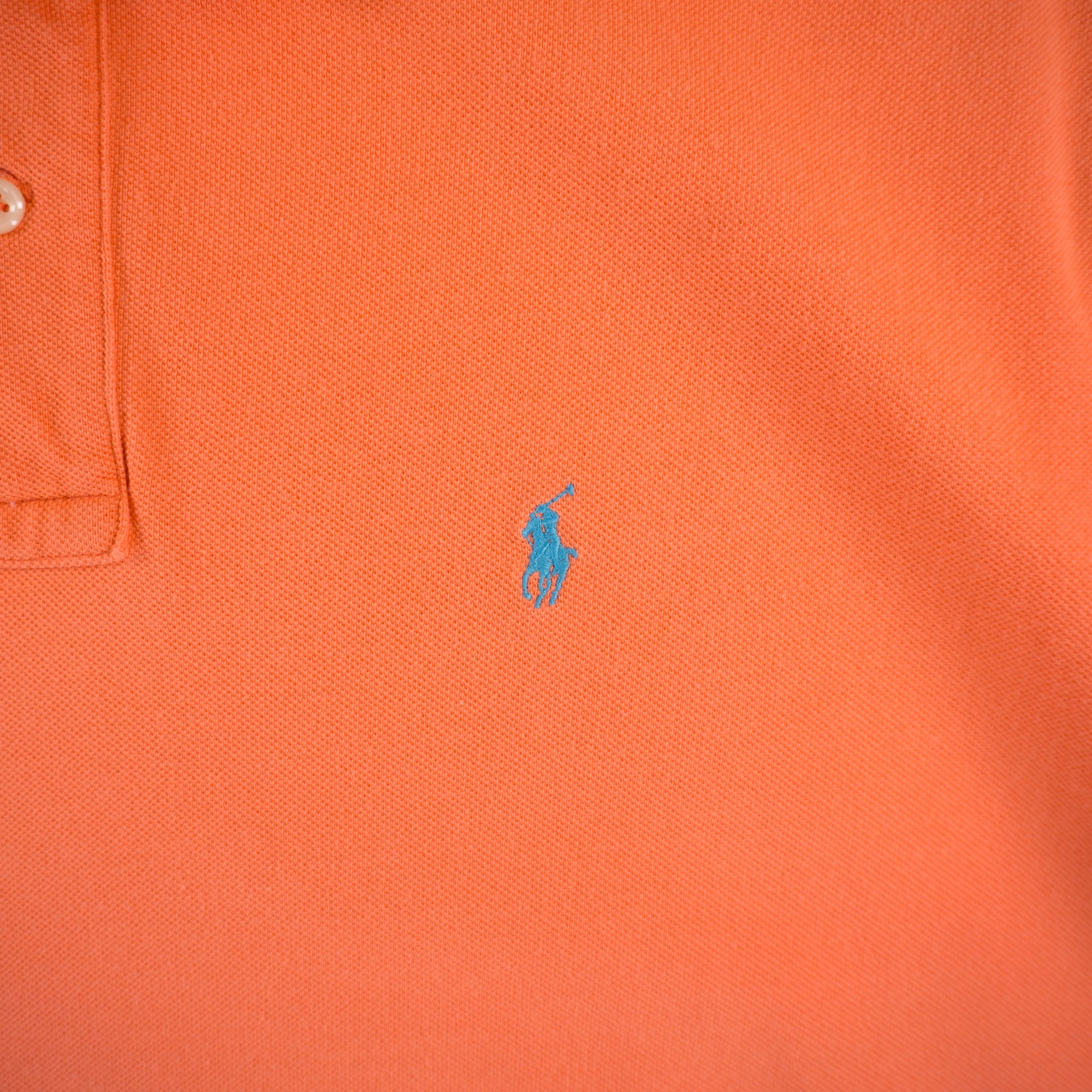 Polo Ralph Lauren Винтидж 2000-те Оранжева Тениска с Яка