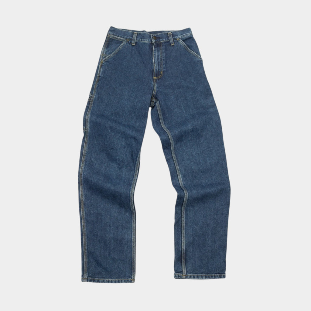 Carhartt WIP Single Knee Carpenter Сини Работни Дънки