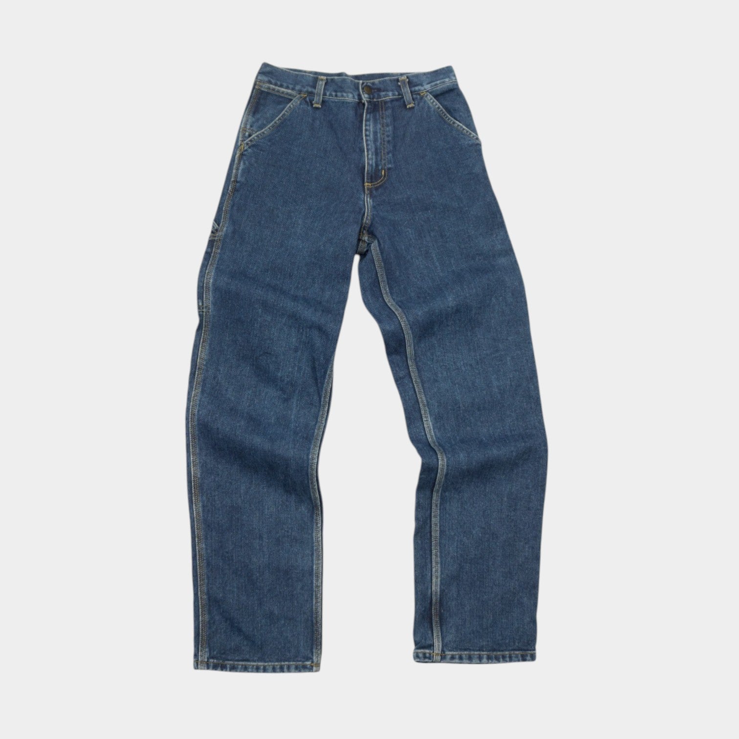 Carhartt WIP Single Knee Carpenter Сини Работни Дънки