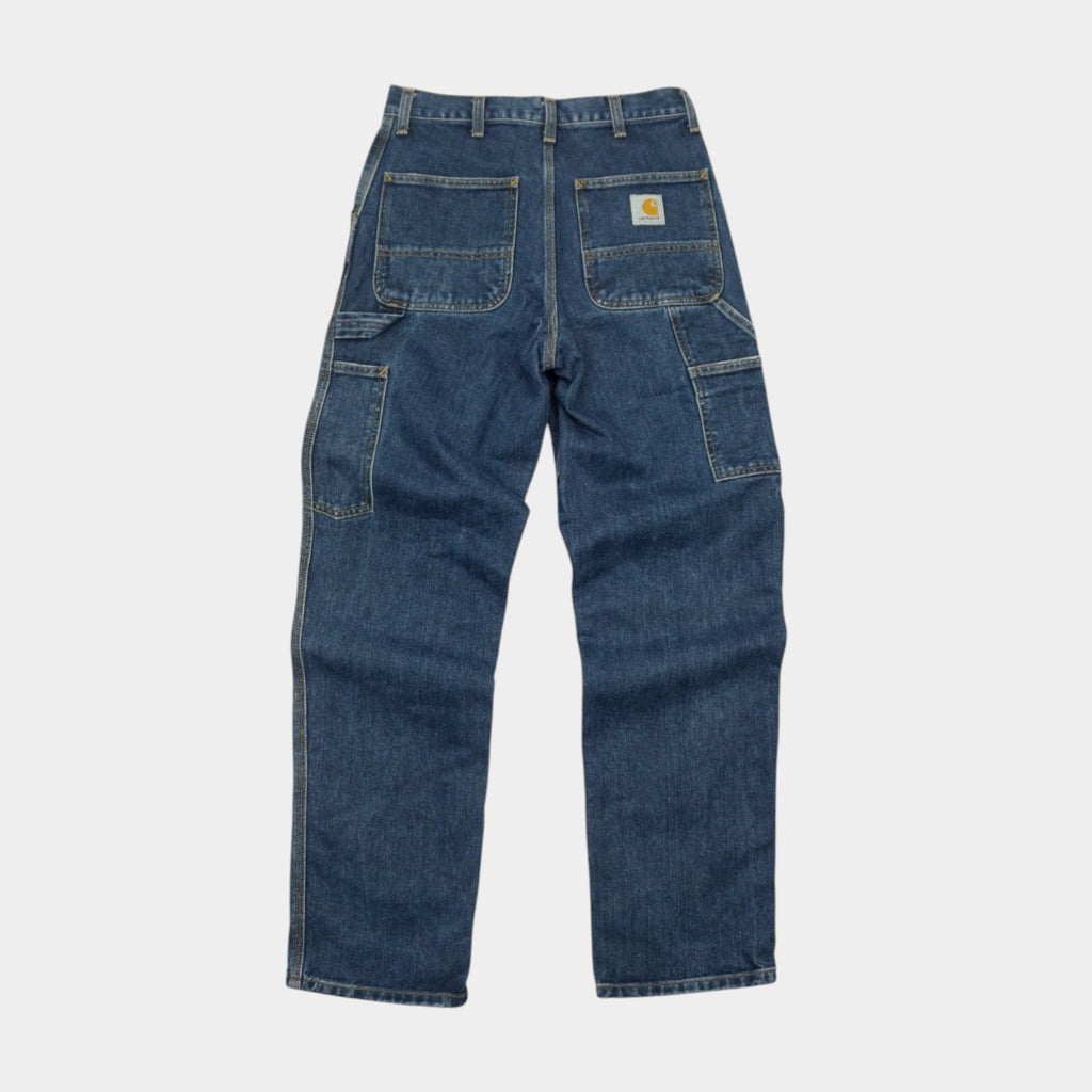 Carhartt WIP Single Knee Carpenter Сини Работни Дънки