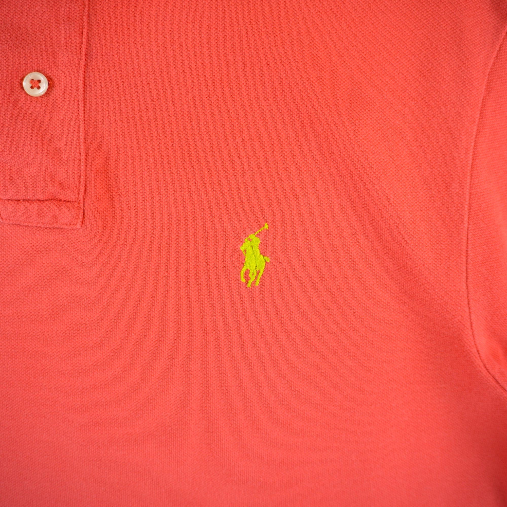 Polo Ralph Lauren Винтидж 2000-те Розова Тениска с Яка