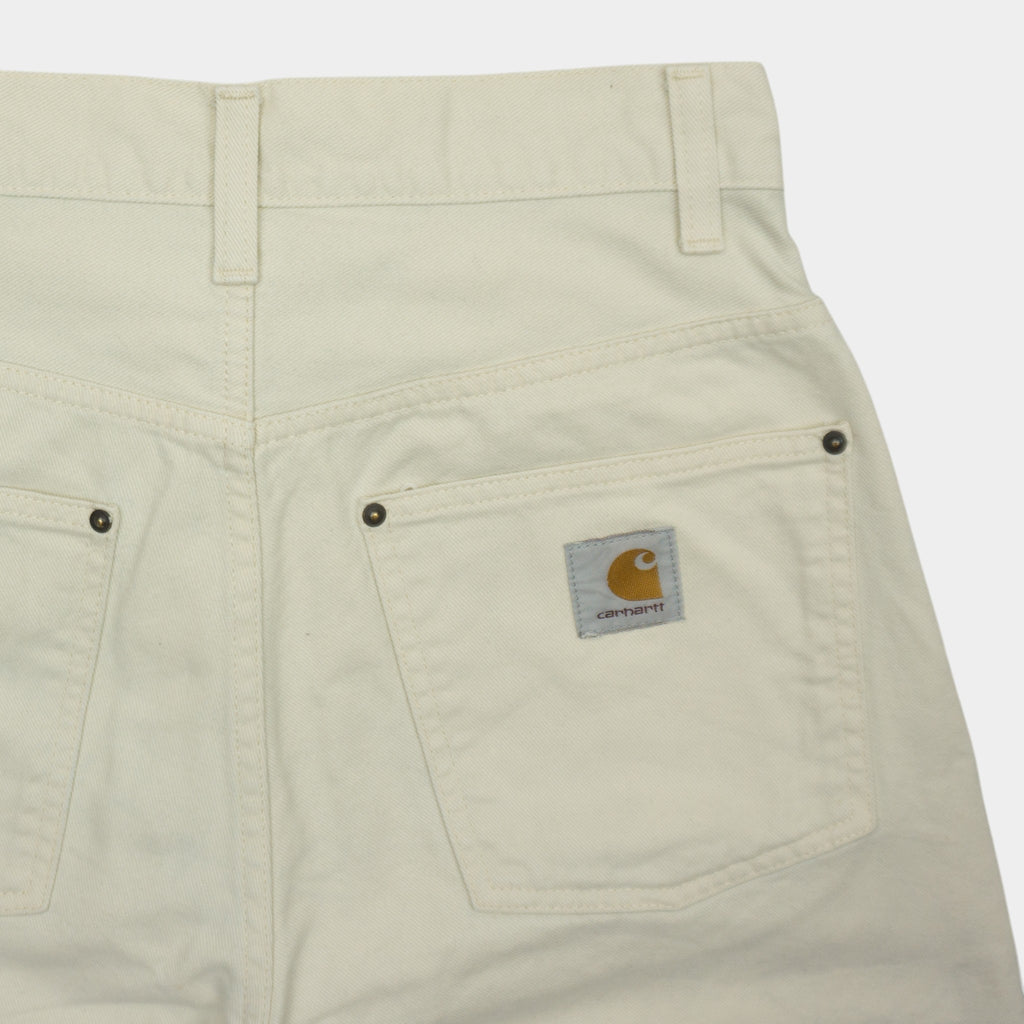Carhartt WIP Derby Бежови Широки Панталони